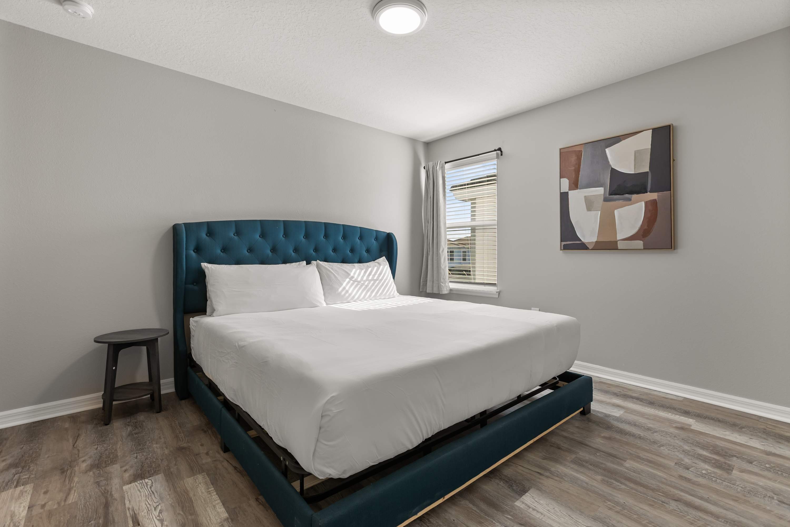 Bedroom 4 – King bedroom with soft linens and natural light