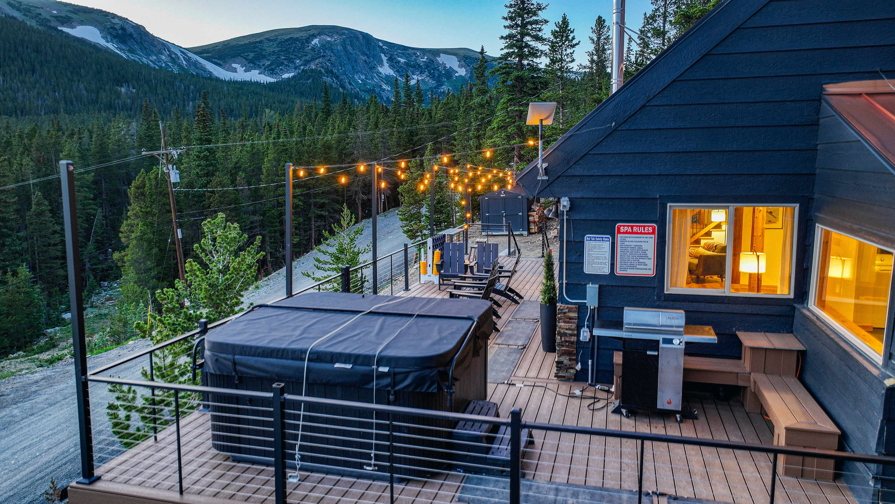 Skyline Lodge with Private Sauna & Hot Tub — Idaho Springs, CO — vacation rental