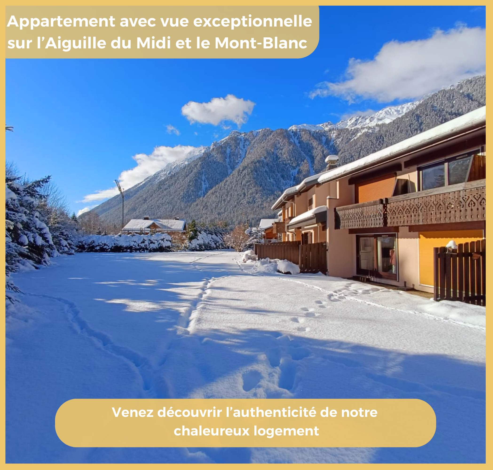 L&rsquo;Aiguille de Chamonix I Appartement Les Praz - photo 1