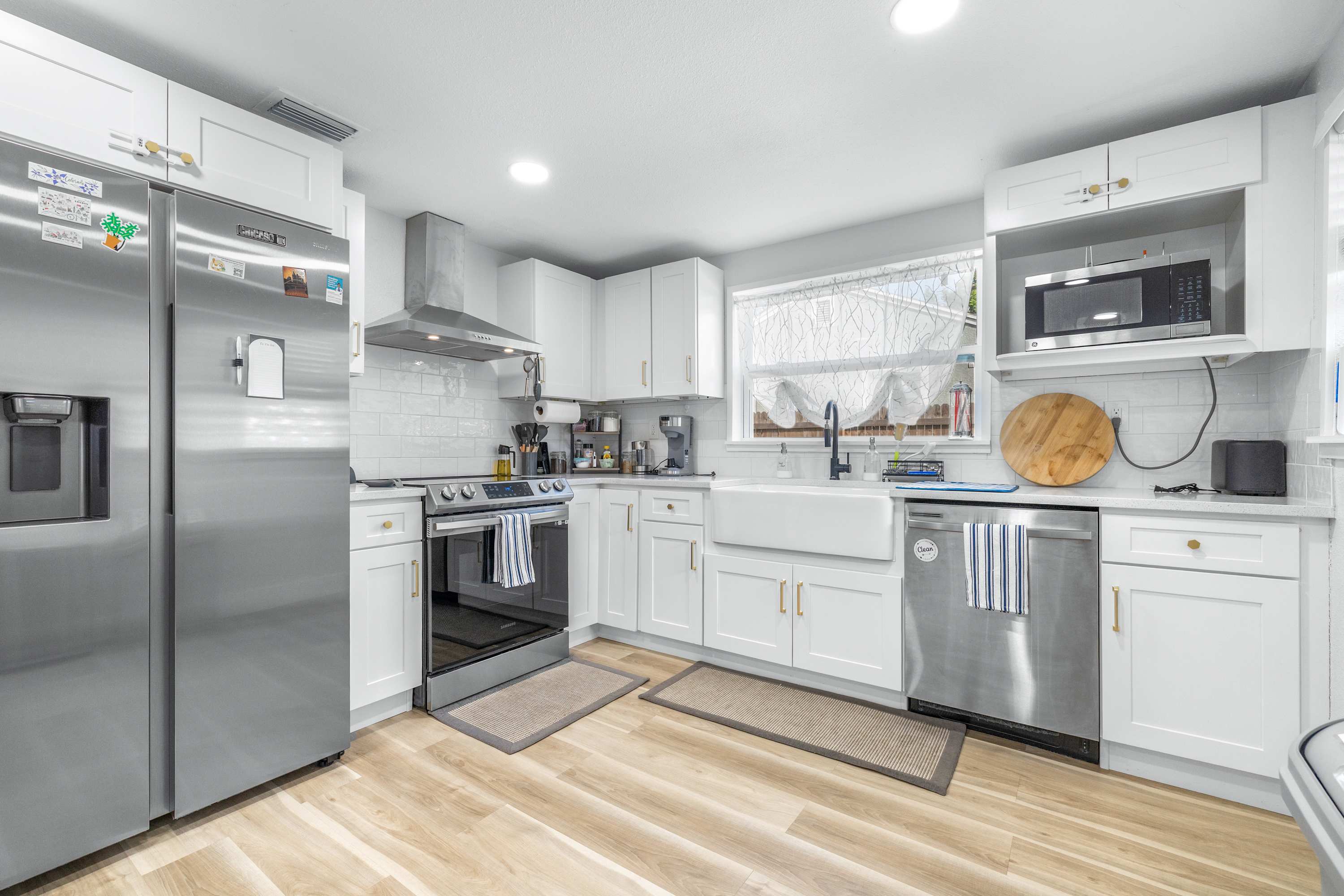 Whip up your favorite meals in the fully equipped kitchen