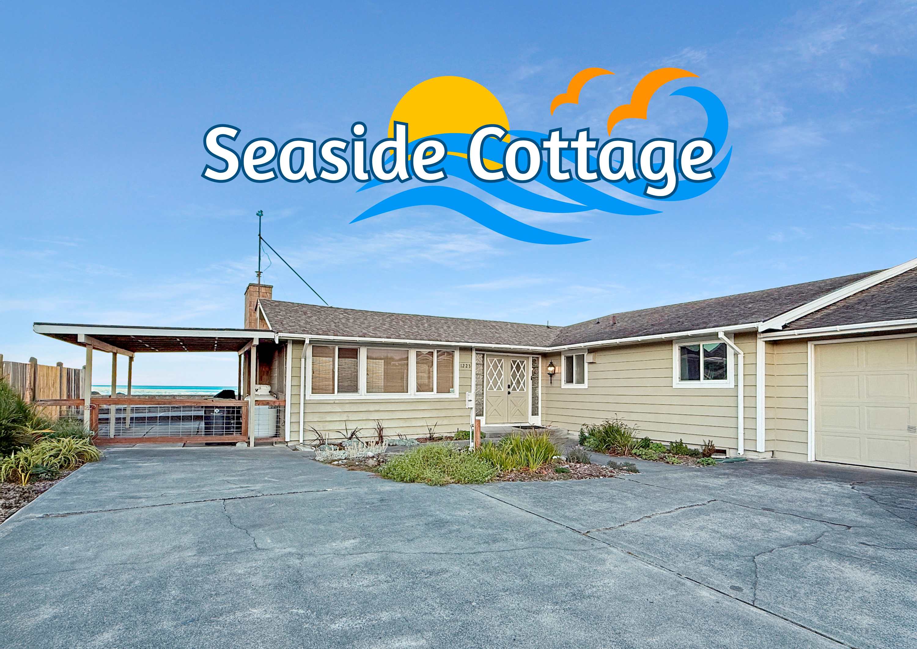 Seaside Cottage Waterfront Escape on Dungeness Bay — Sequim, WA — vacation rental