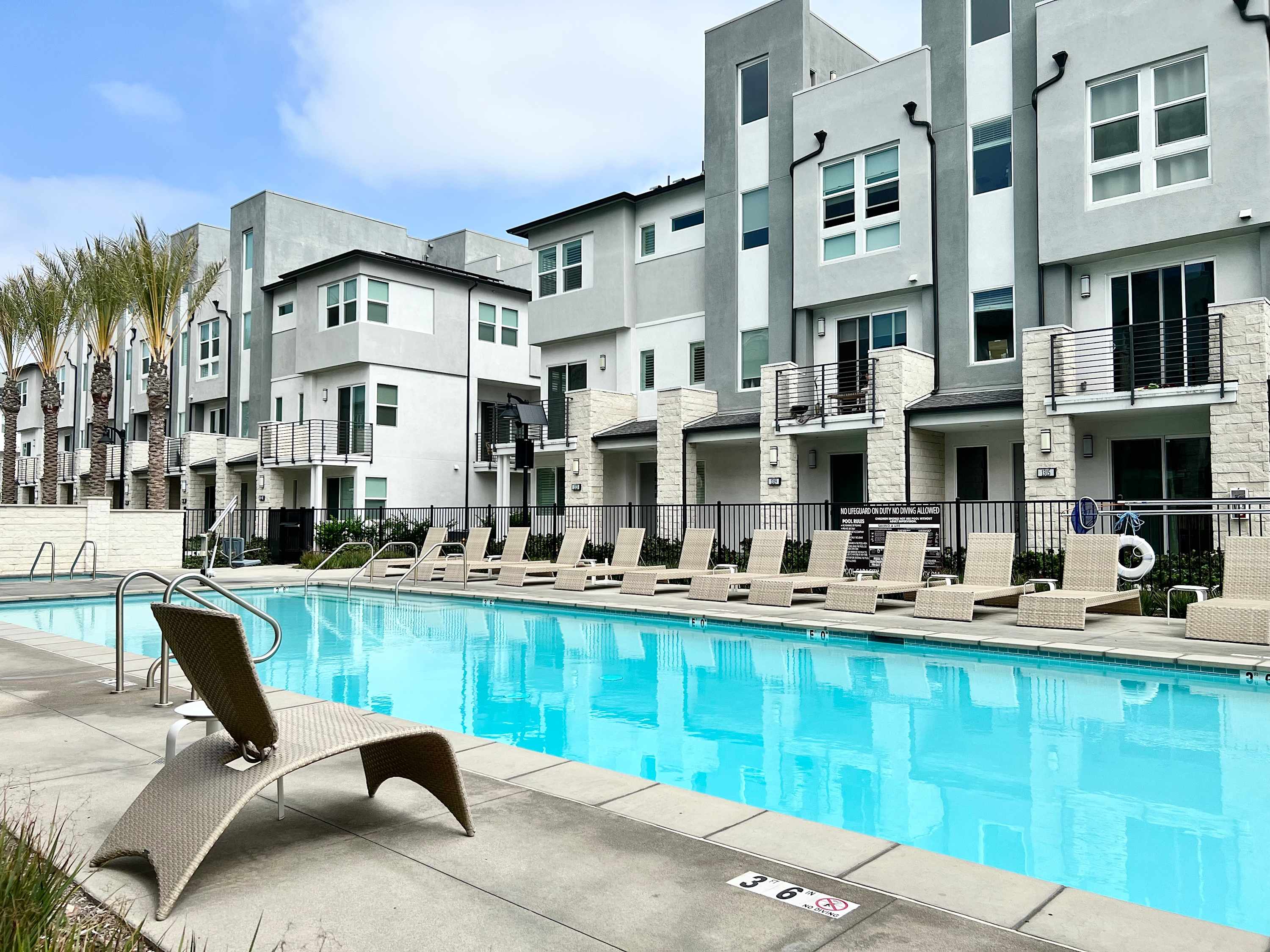 Community Pool to relax