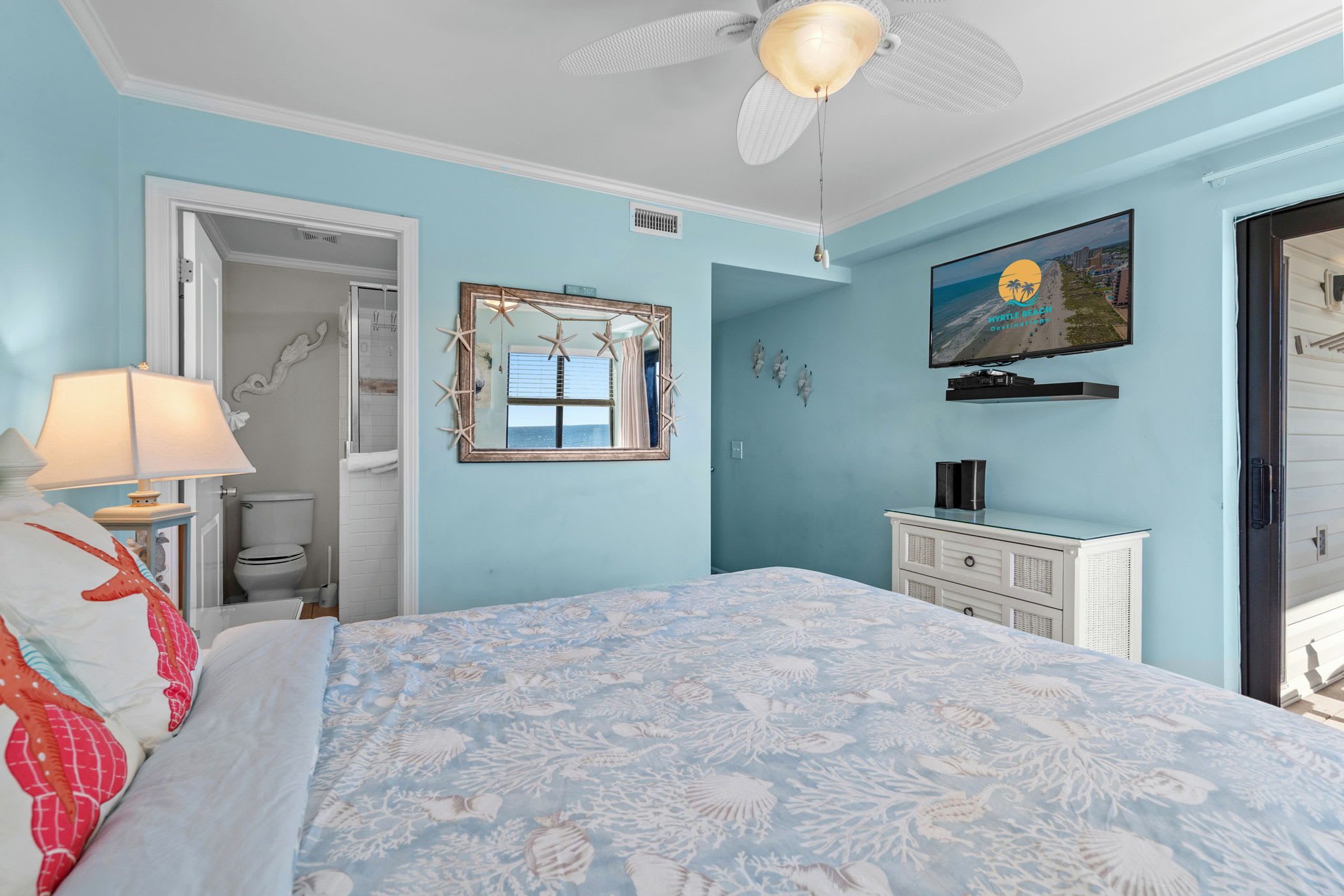 Bedroom 1 features an ensuite bathroom.