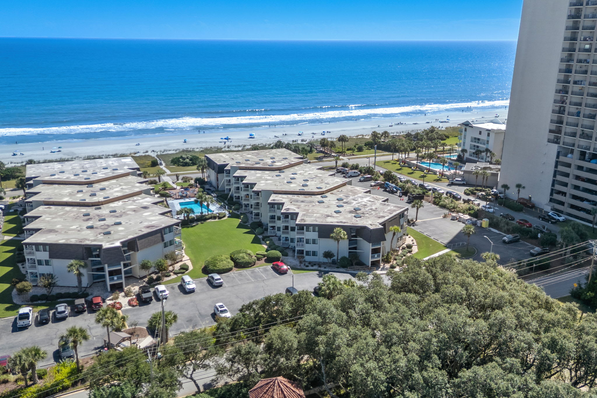 Aerial view of the complex!