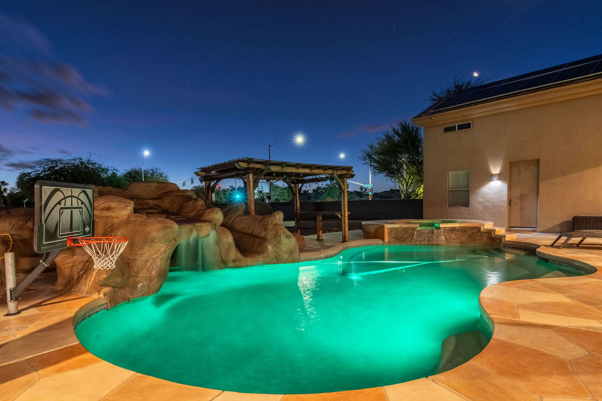 Luxury Oasis | Heated Pool, Spa, Basketball & More — Litchfield Park, AZ — vacation rental