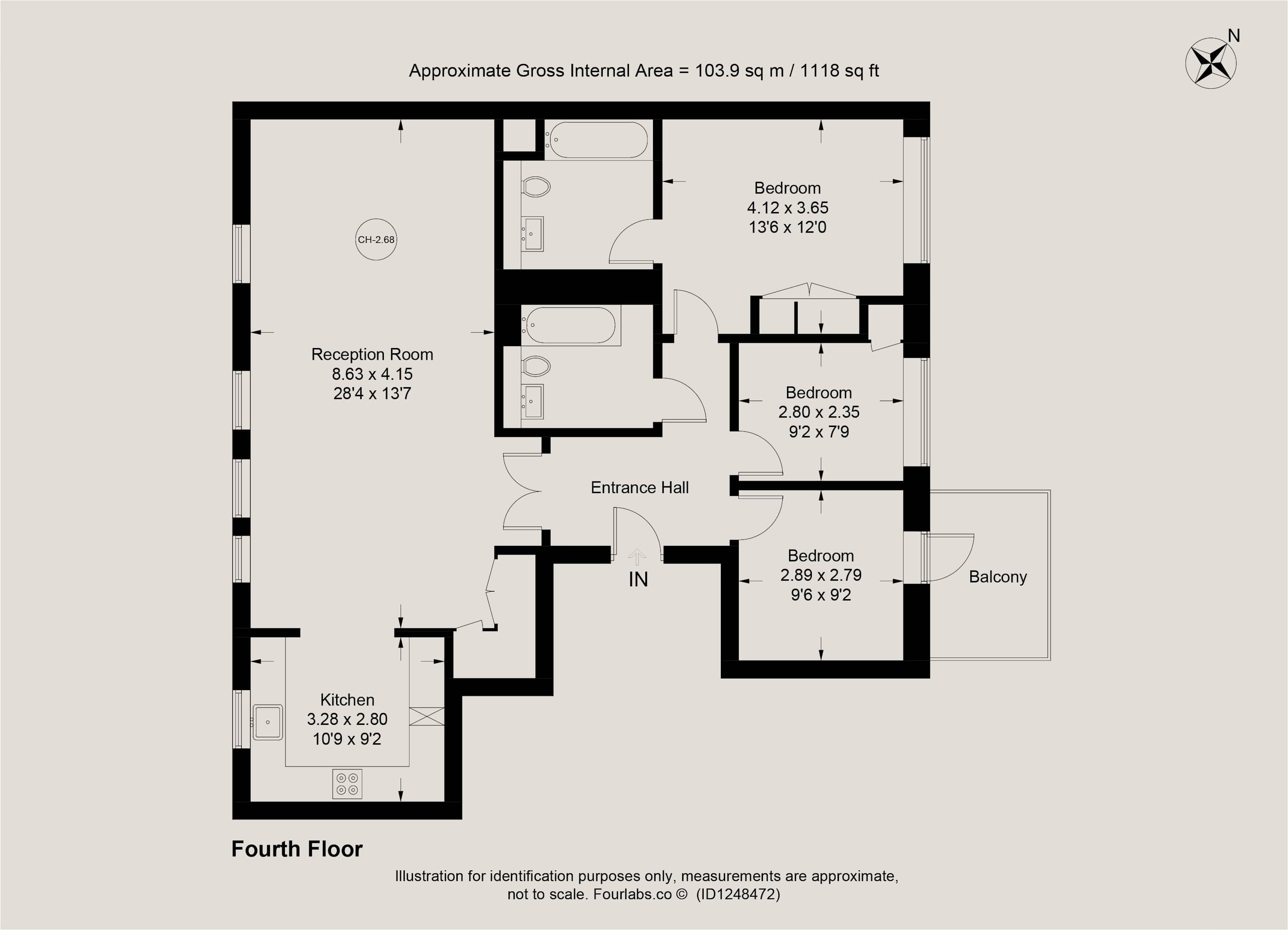 Bright 3-Bed Marylebone Flat · Balcony · Sleeps 7 in Great Portland Street W1W - Property image 22 - VivreStays
