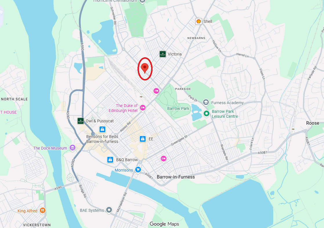 View Parking - Wi-Fi-10 mins to Beaches -Close to Tram in Westmorland Street LA14 5AR Parking - Wi-Fi-10 mins to Beaches -Close to Tram in Westmorland Street LA14 5AR - Property image 35 - VivreStays