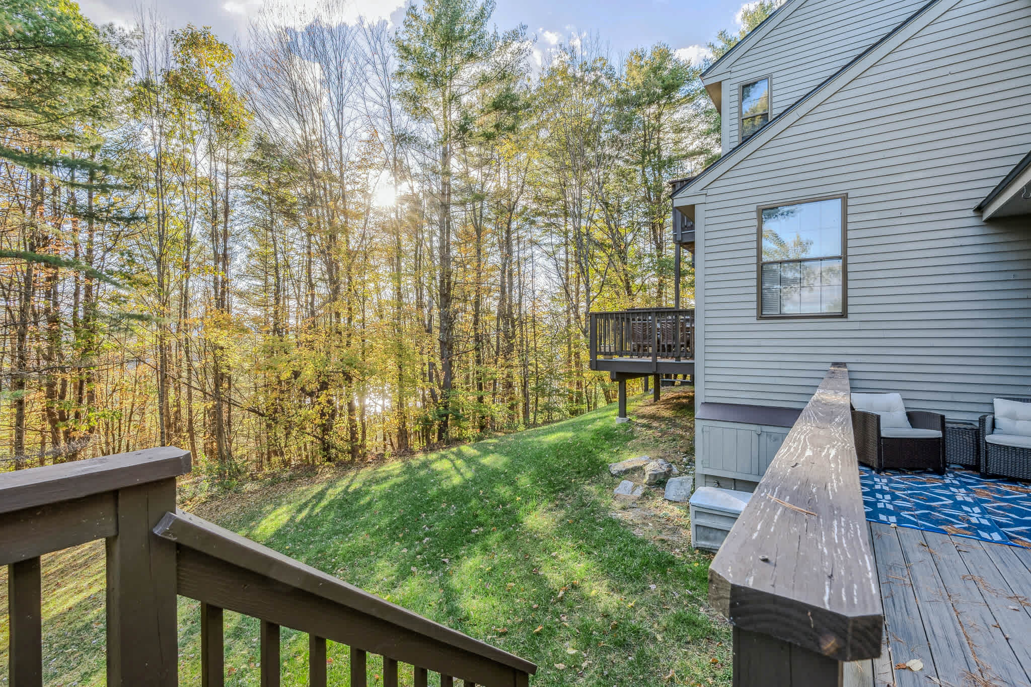 Cozy Deck, Fireplace & Views | Sugar Hill 1D