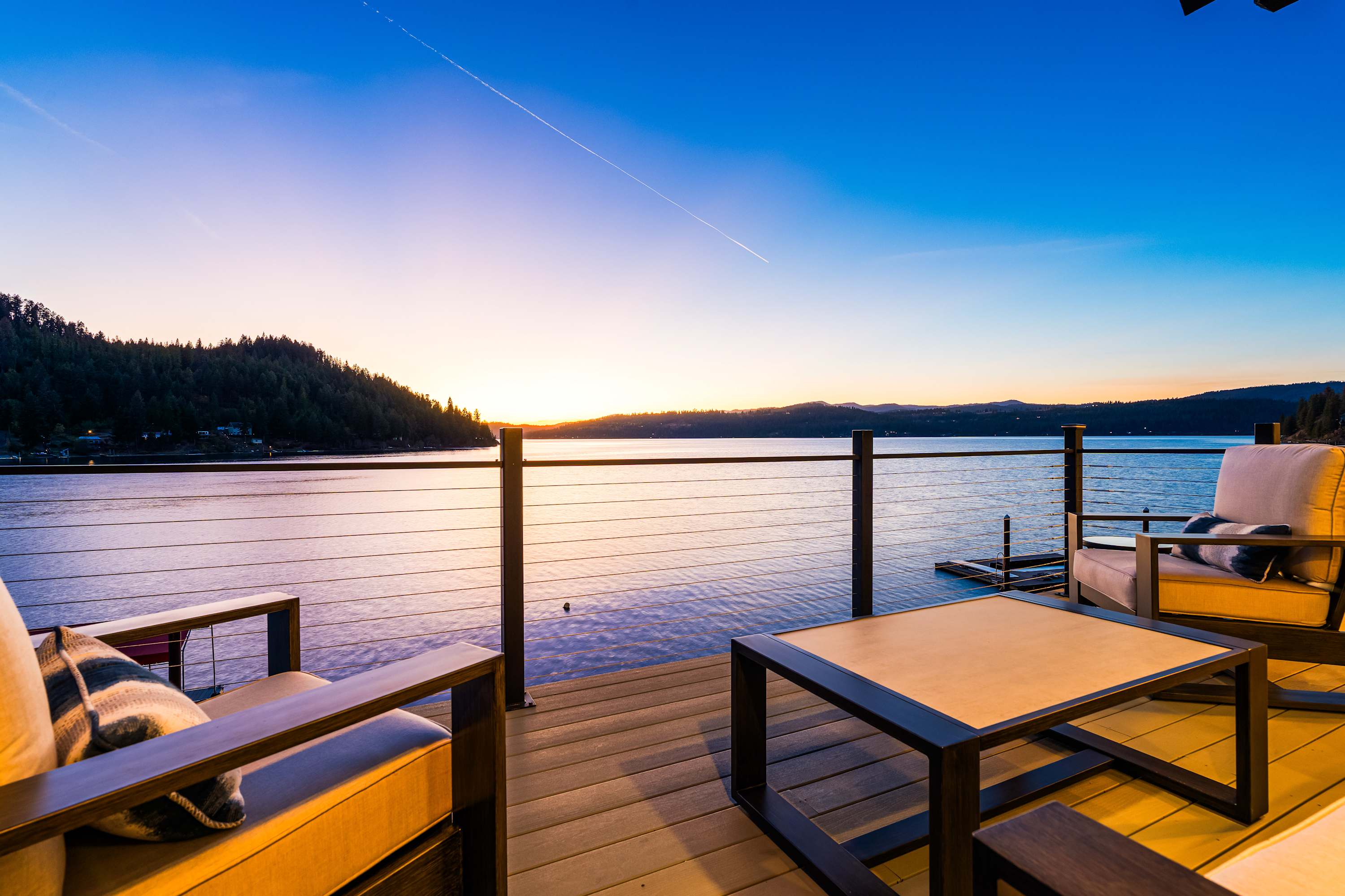Waterfront Winter Escape | Luxury Bay Views — Harrison, ID — vacation rental