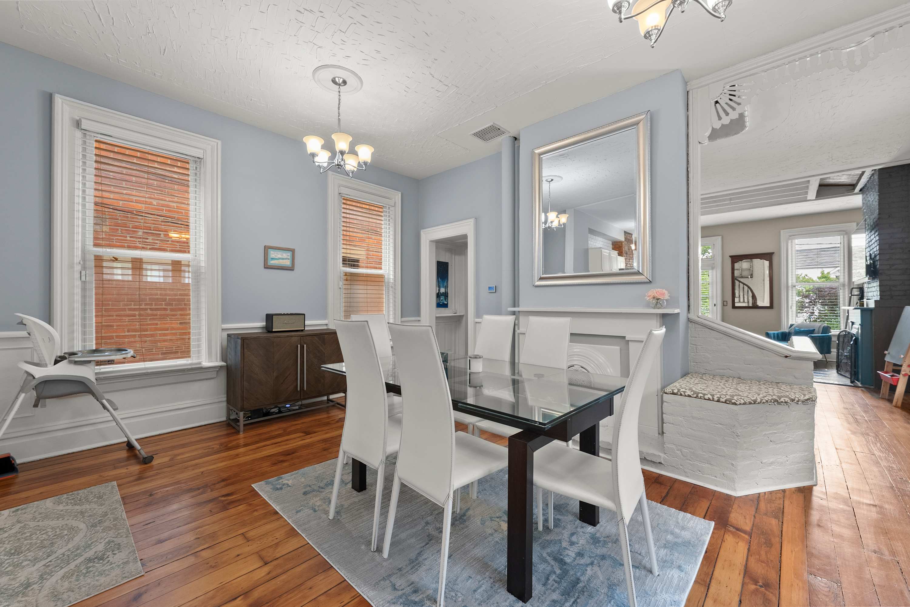 Make mealtime memories together at the dining table, seating 6​