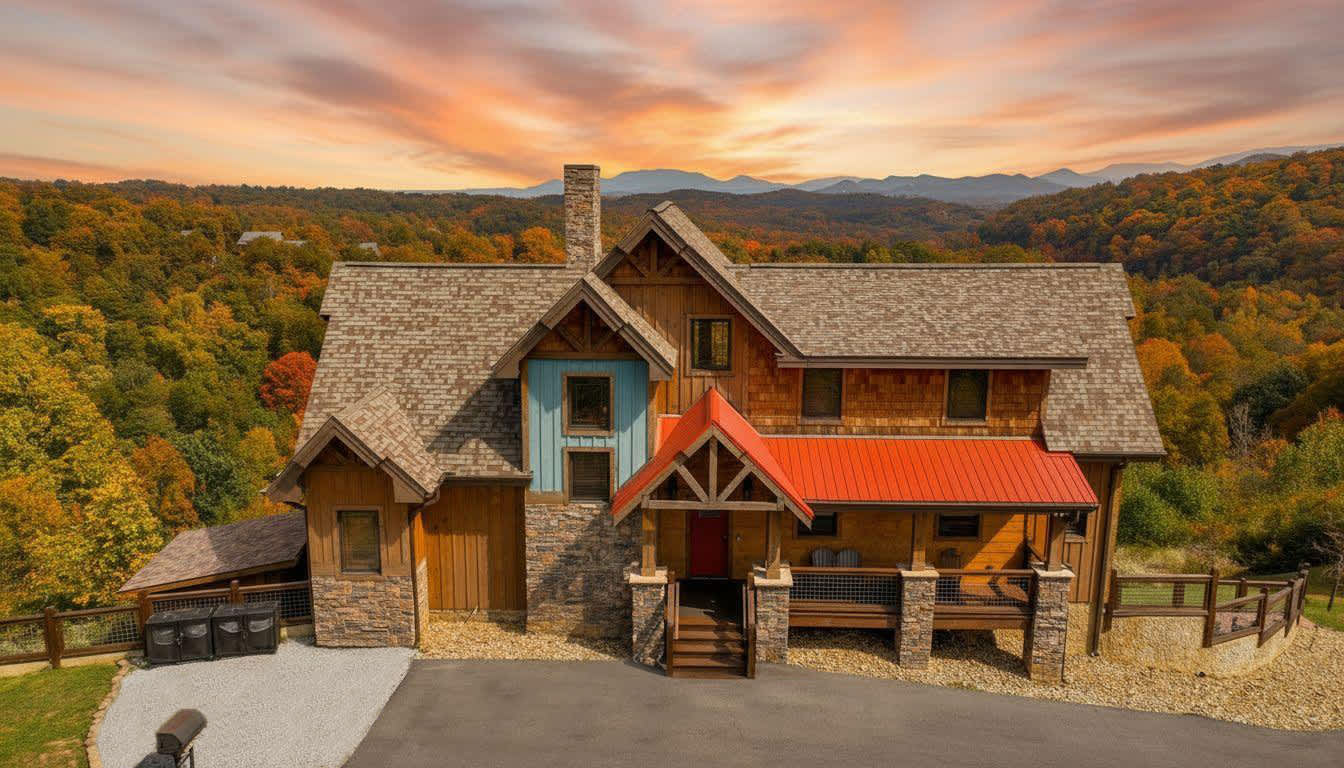 Mountain cabin w/indoor pool, hot tub & fire pit — Sevierville, TN — vacation rental
