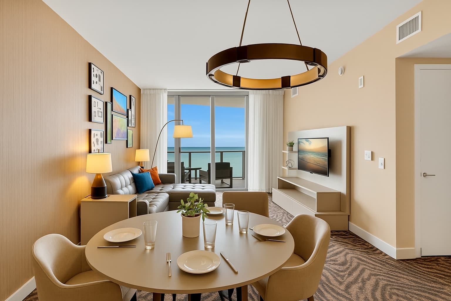 Serenity by the Sea | Balcony Views + Resort Pool