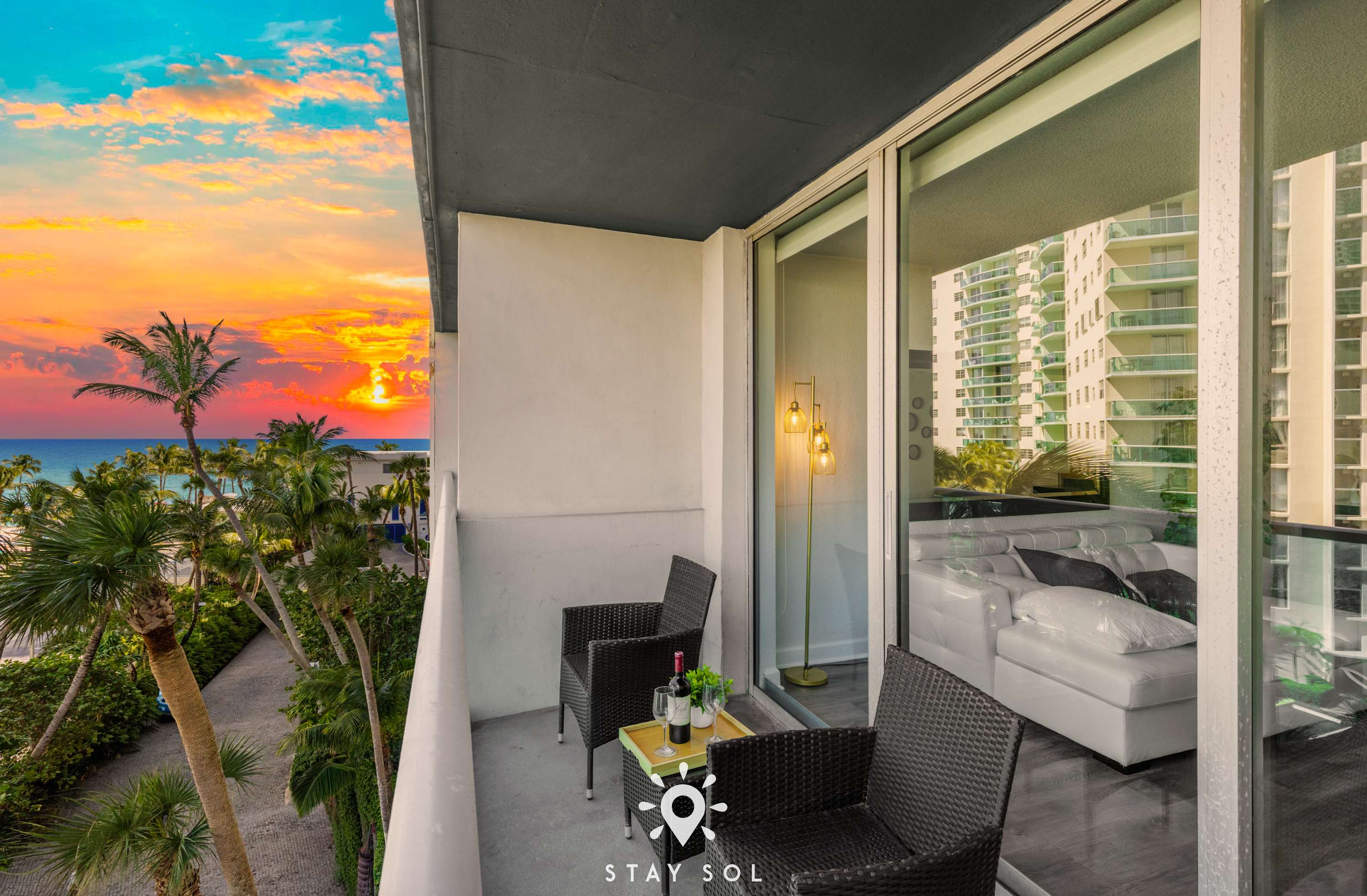 Modern Hollywood Beach Escape - City Views — Hollywood, FL — vacation rental