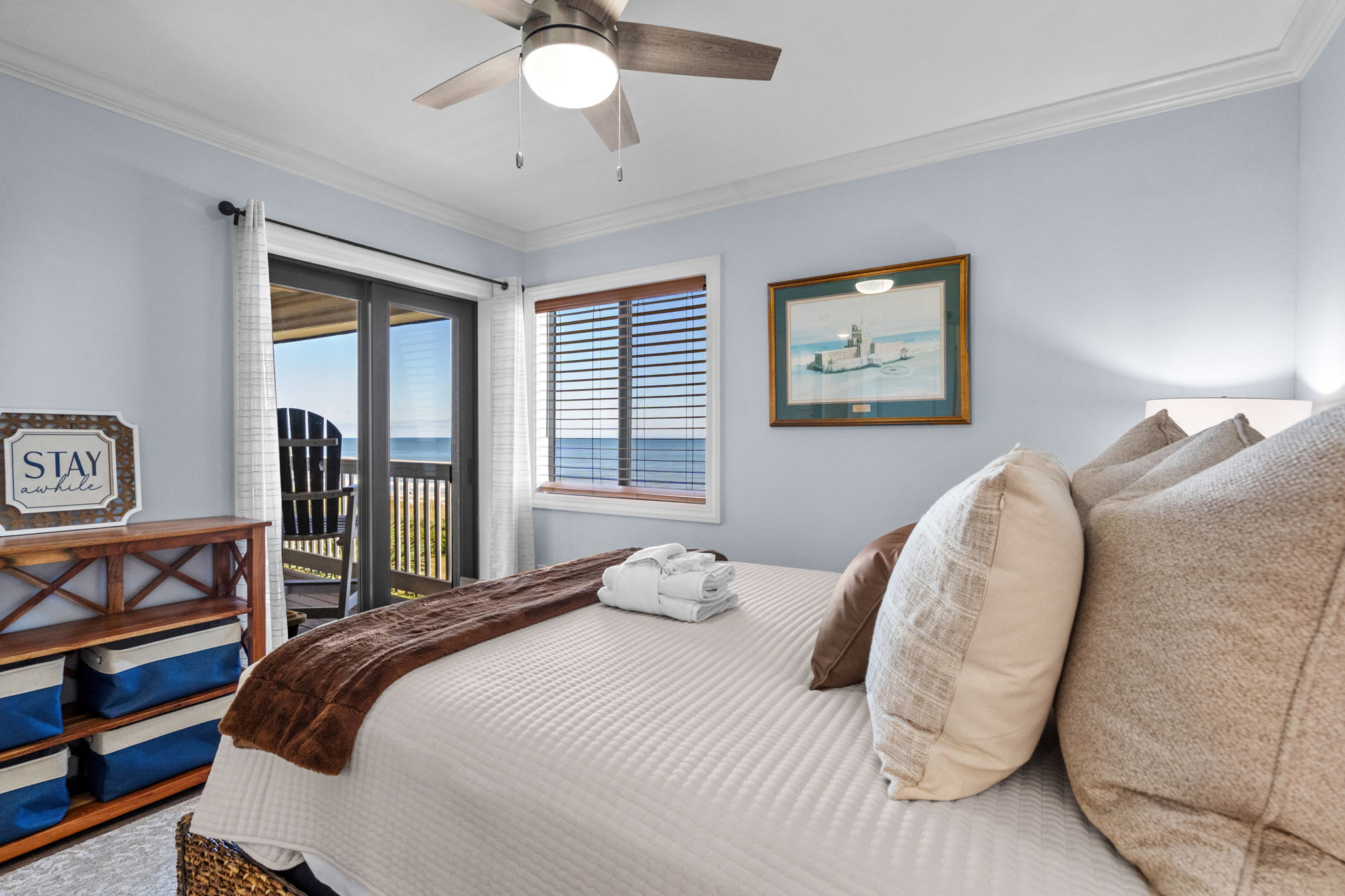 Bedroom 1 with balcony access