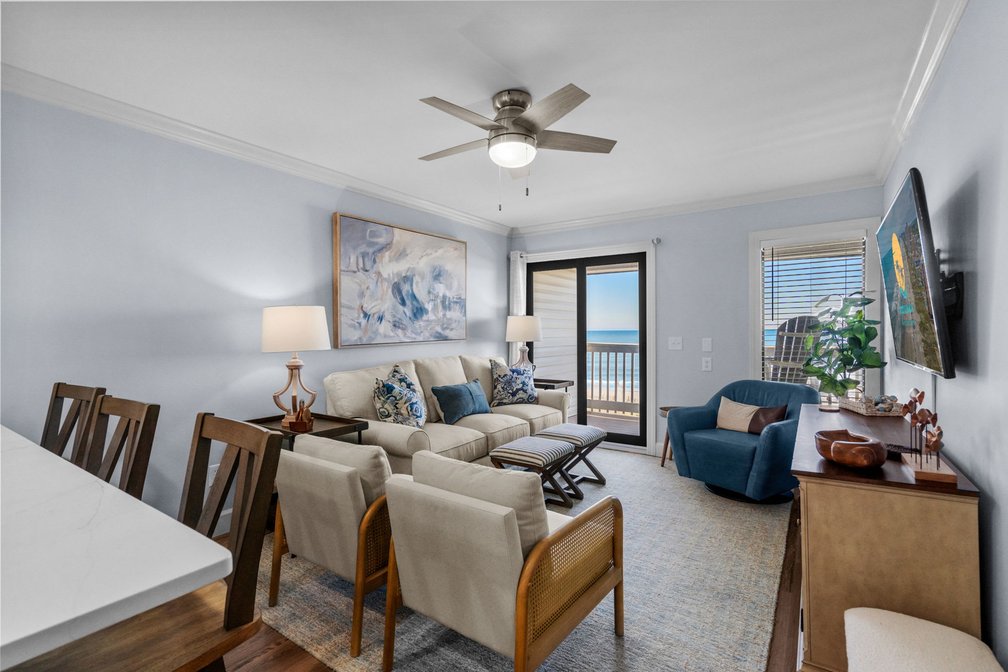 Open living space with a view