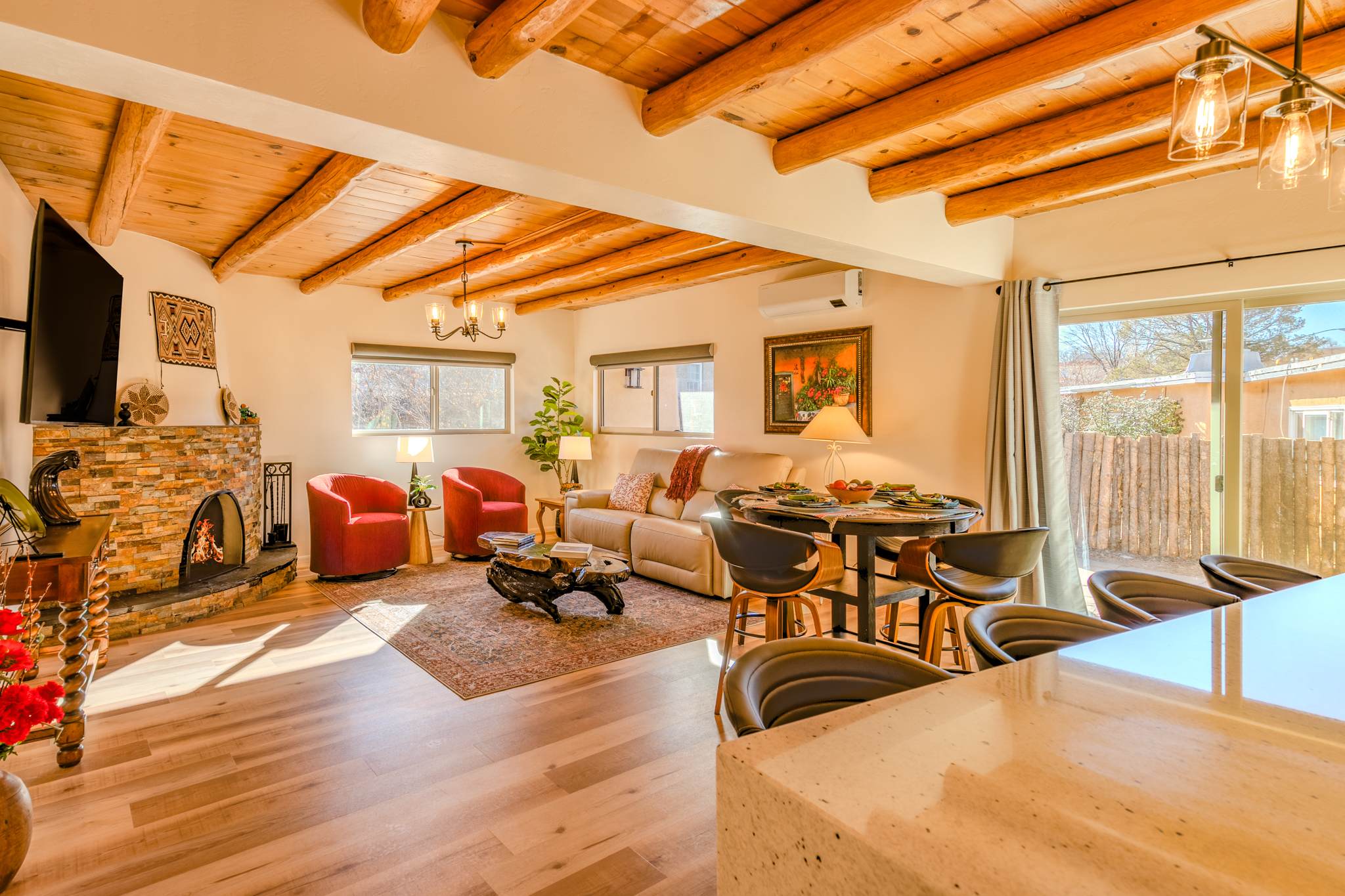 Walk to the Plaza, Kiva Fireplace, Fun Patio — Santa Fe, NM — vacation rental