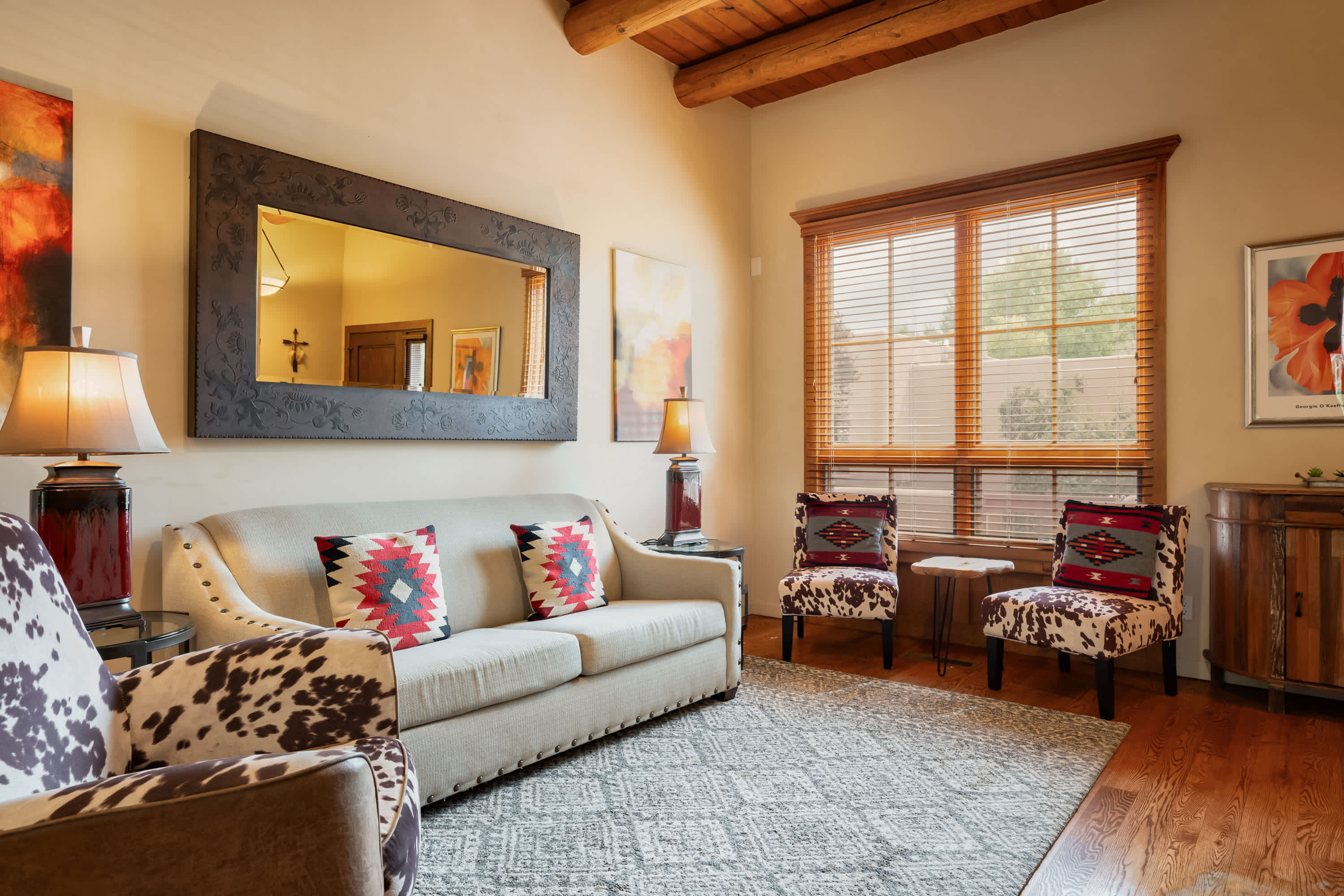 Blocks From Downtown, Fire Pit on Patio — Santa Fe, NM — vacation rental