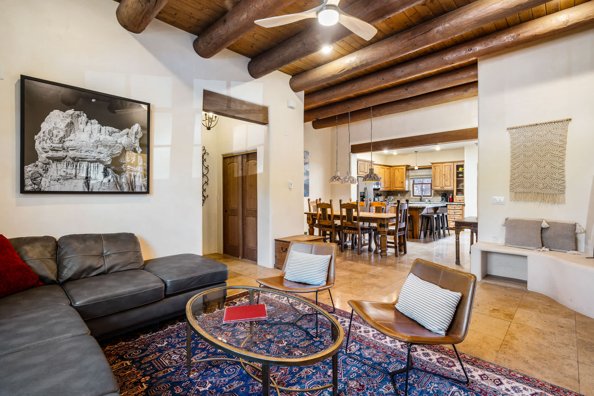 Railyard Home, Walk to The Plaza, Kiva Fireplace — Santa Fe, NM — vacation rental