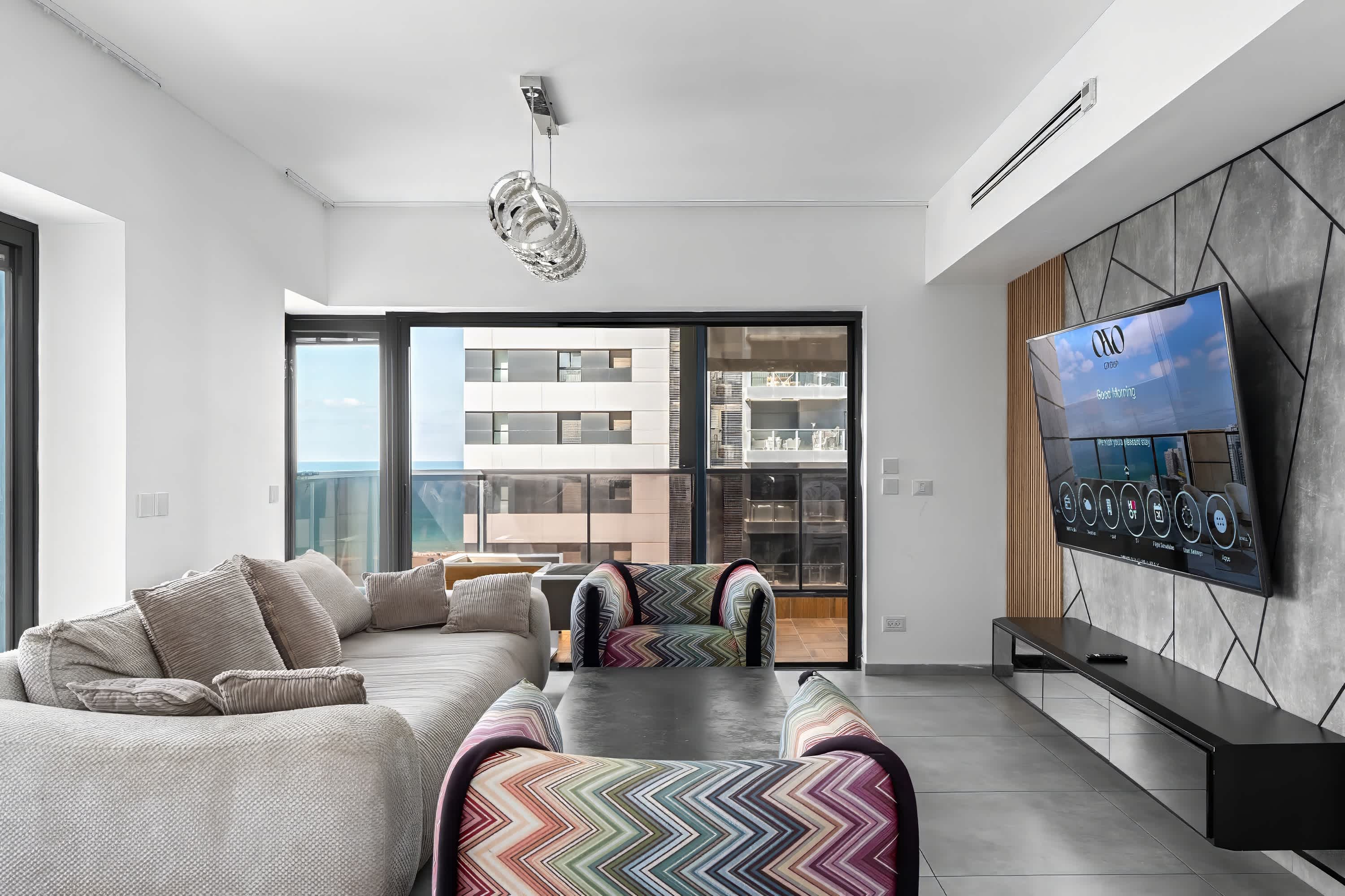 Luxury 4BR Tower w/ Panoramic Sea View | Mamad — Bat Yam, Center District — vacation rental