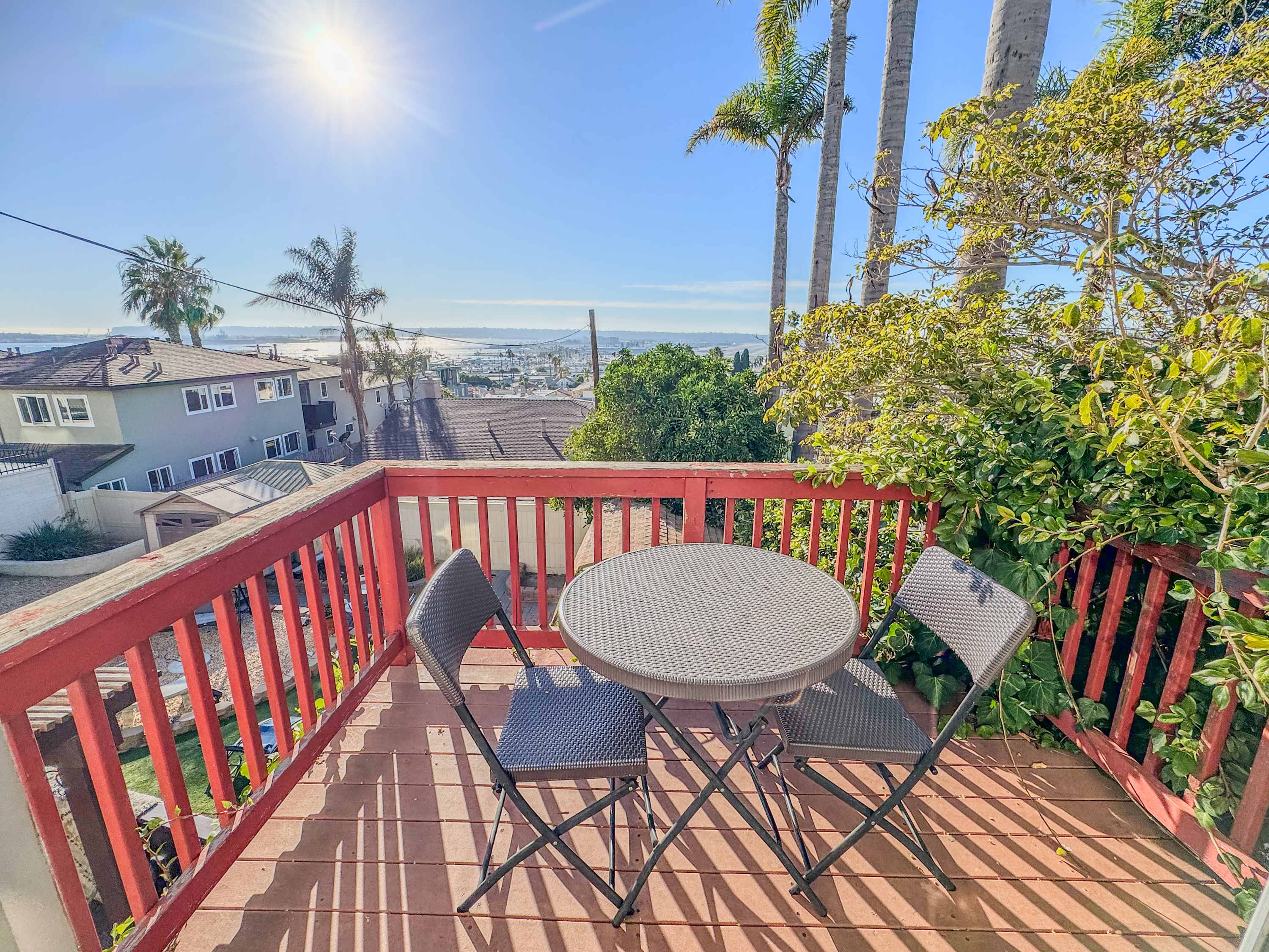 Balcony Overlooking Harbor And Cozy Comforts - Inviting Studio Retreat - San Diego, CA