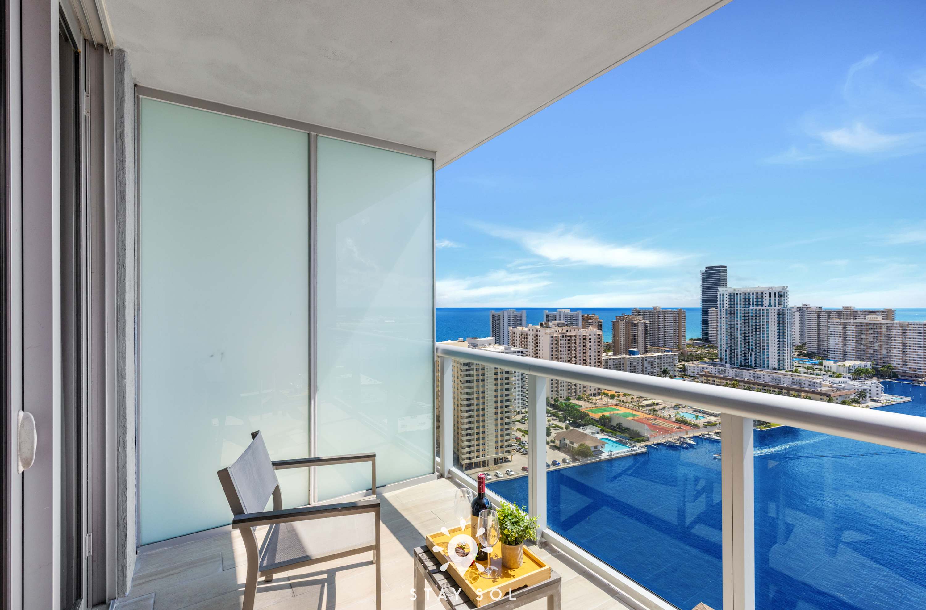 Upscale Coastal Stay | Studio, Pool & Balcony