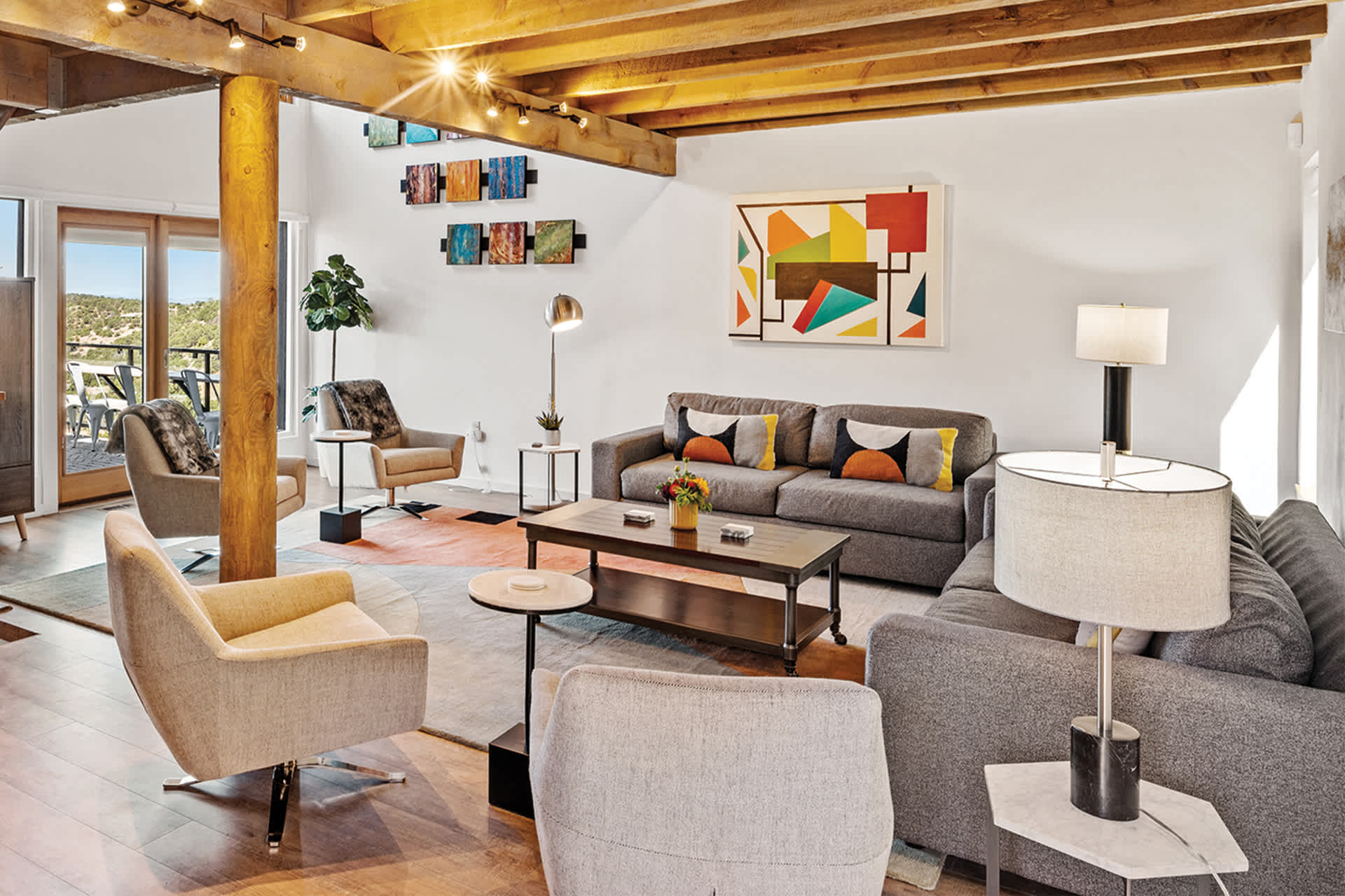 Stunning Views, Three Decks, Close to Ski Santa Fe — Santa Fe, NM — vacation rental