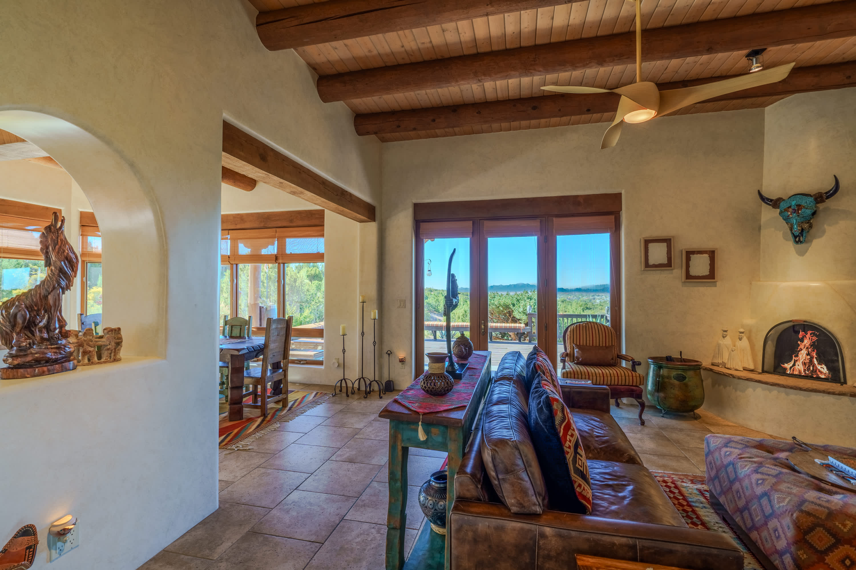 Incredible Views, Large Deck, Kivas — Santa Fe, NM — vacation rental