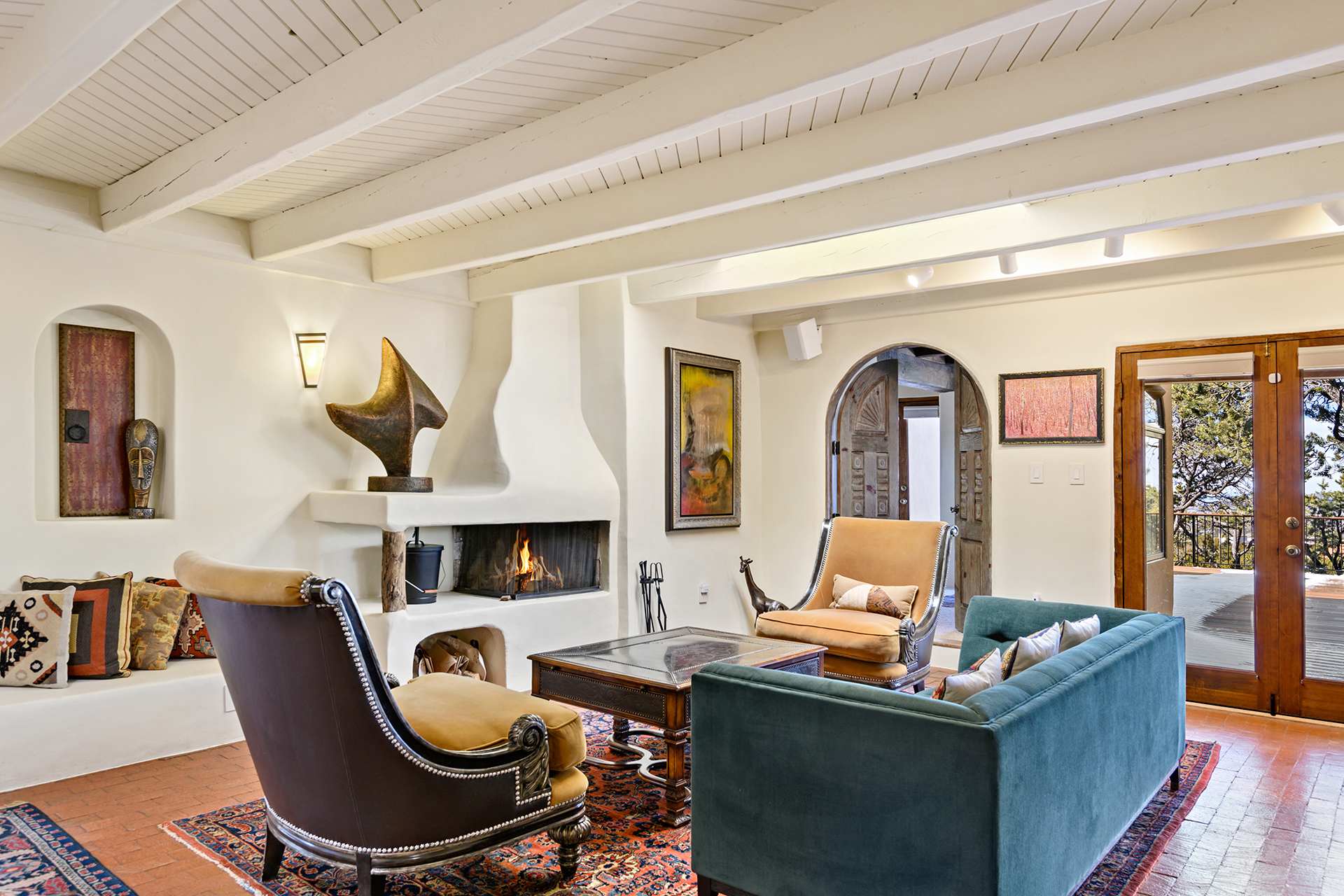 Luxury Adobe — Spectacular Views, Expansive Deck, Santa Fe