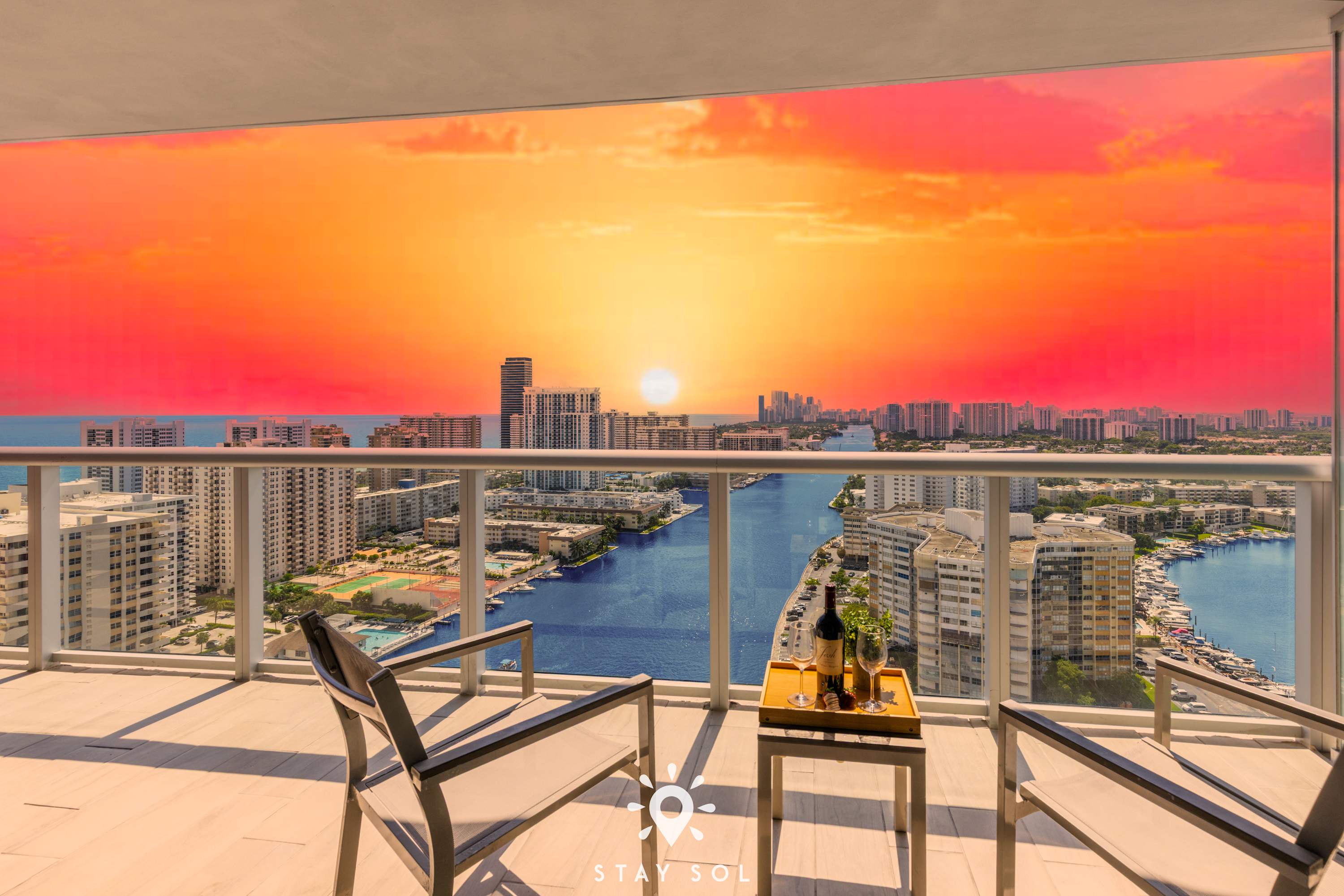 Infinite View| Balcony | Pool + Gym + Near Beach — Hallandale Beach, FL — vacation rental
