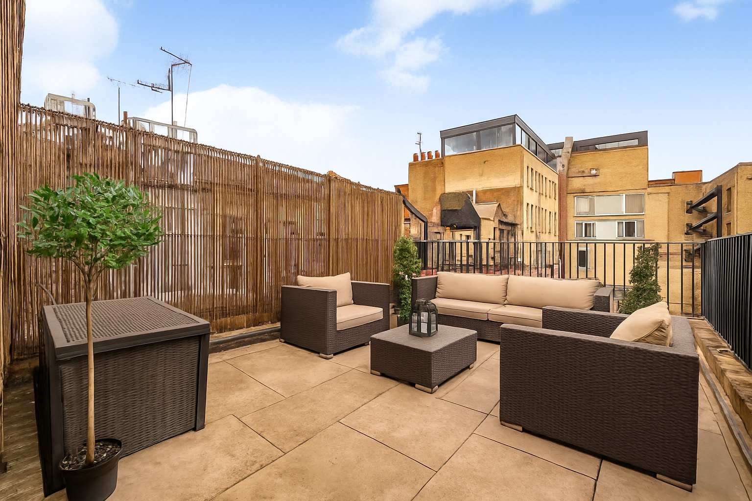 Luxury 1-Bed Penthouse with AC & Terrace, Soho in Bateman Street W1D - Property image 2 - VivreStays