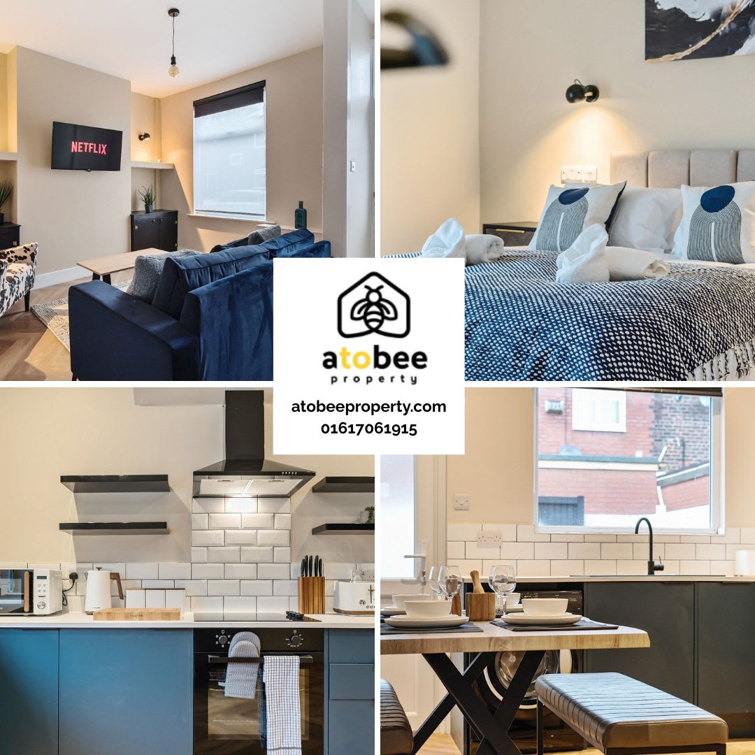 Stylish Home in Manchester - Free Parking serviced apartment - Manchester - VivreStays