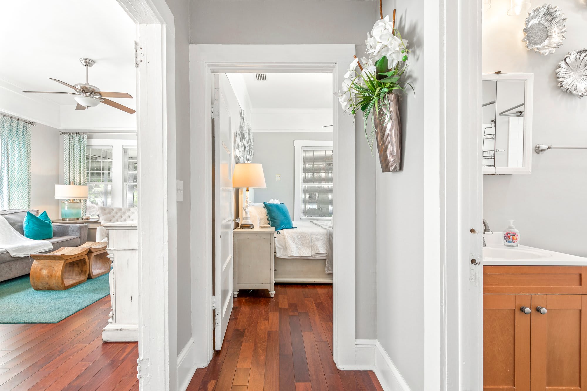 Walk to Downtown! 2BR Bungalow • Porch + Parking