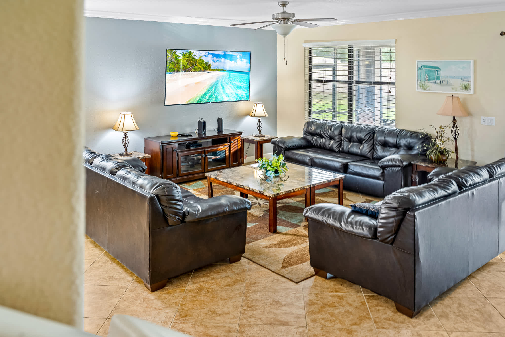 Heated pool + EV charger + Game Room + Waterpark