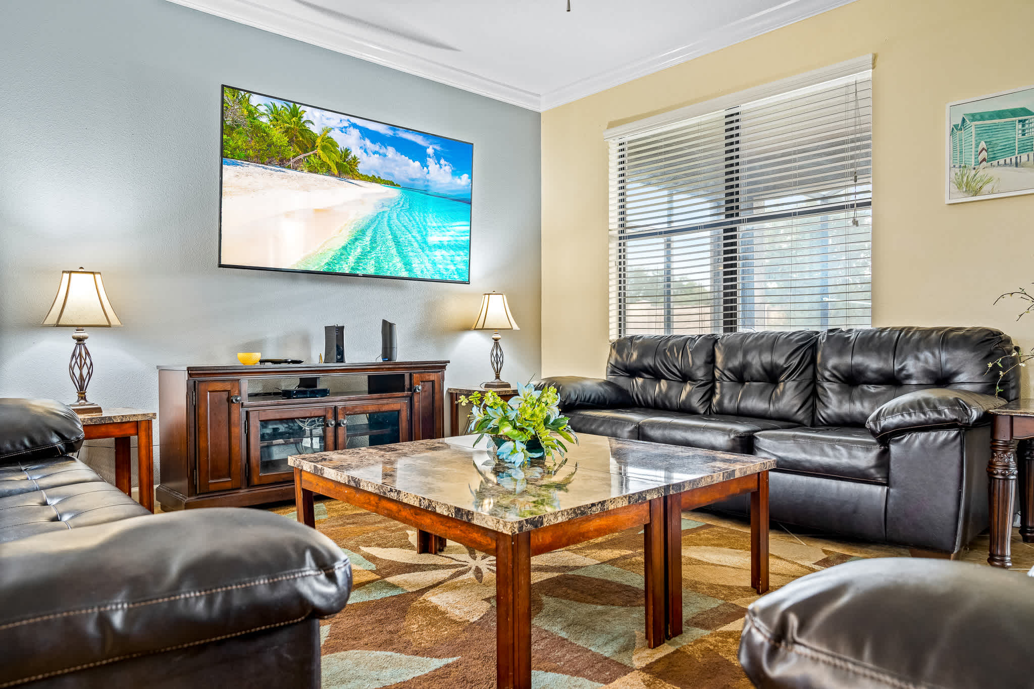 Heated pool + EV charger + Game Room + Waterpark