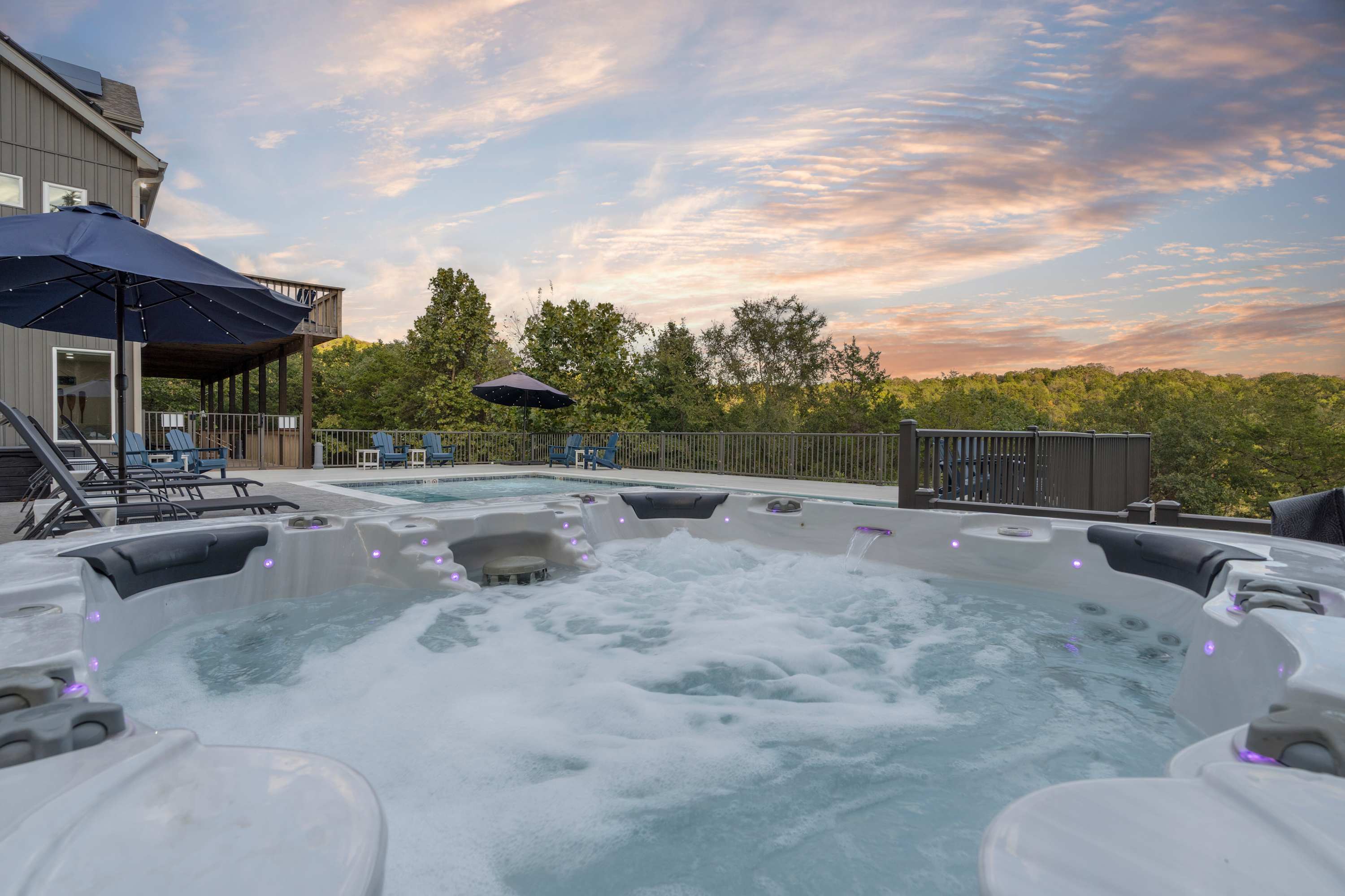 Make a splash or lounge the day away with stunning views at the pool!