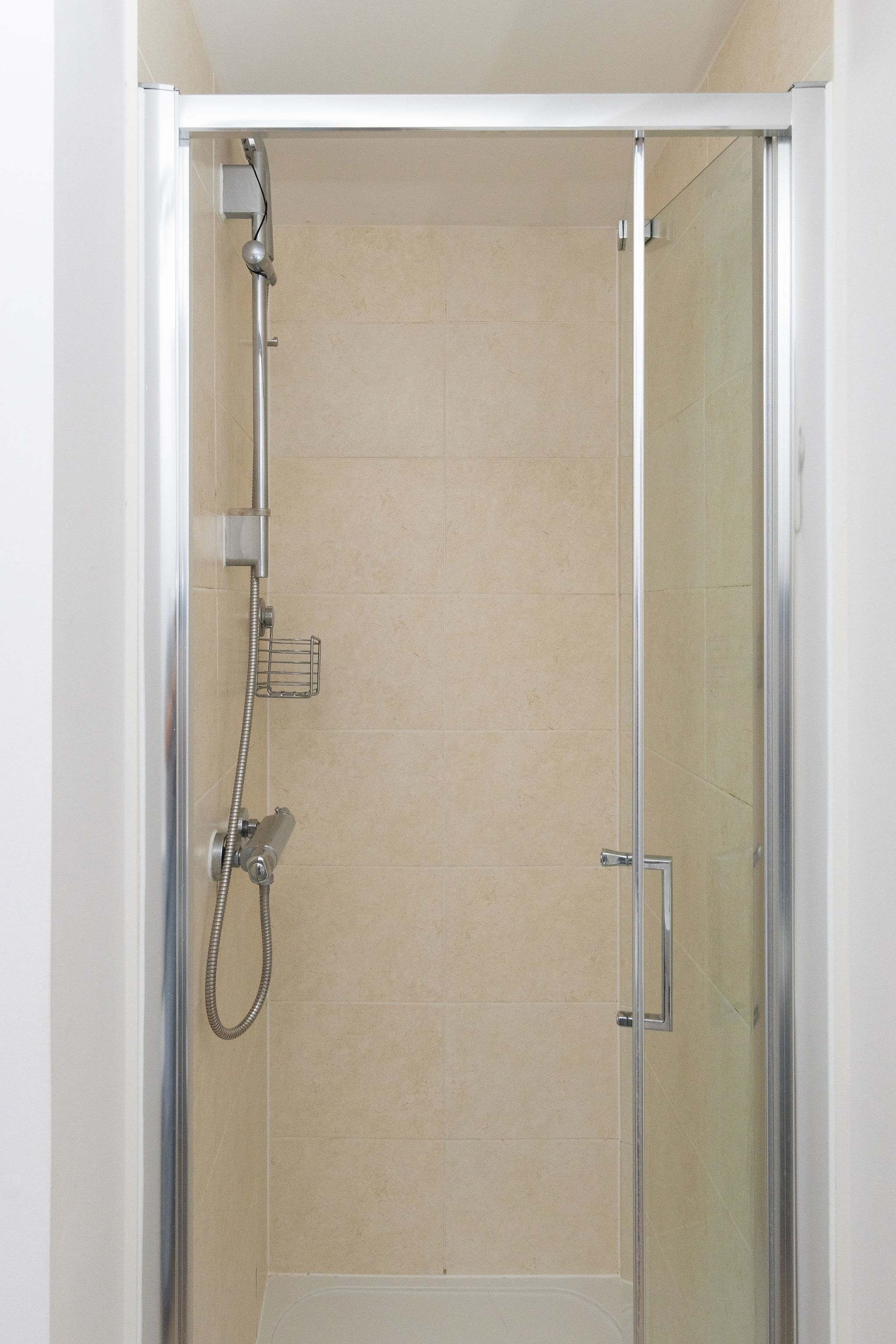 Shower ensuite connects from the master double.