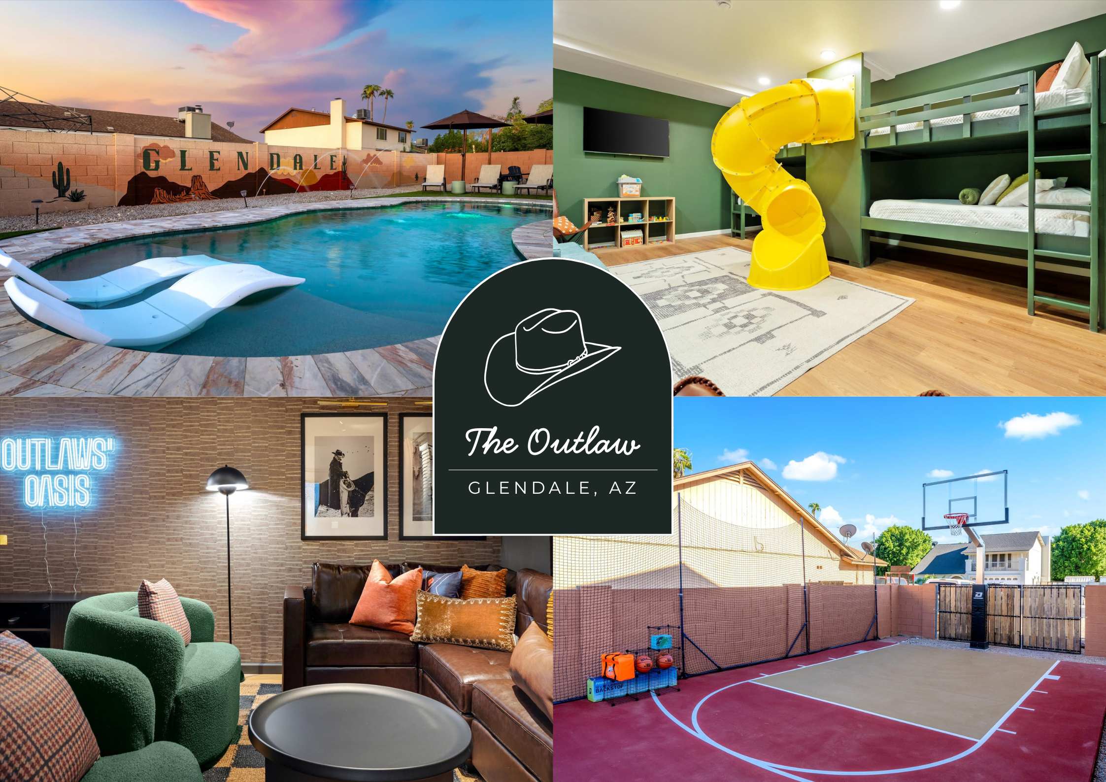 The Outlaw: Epic Family Getaway | Speakeasy & Pool — Glendale, AZ — vacation rental