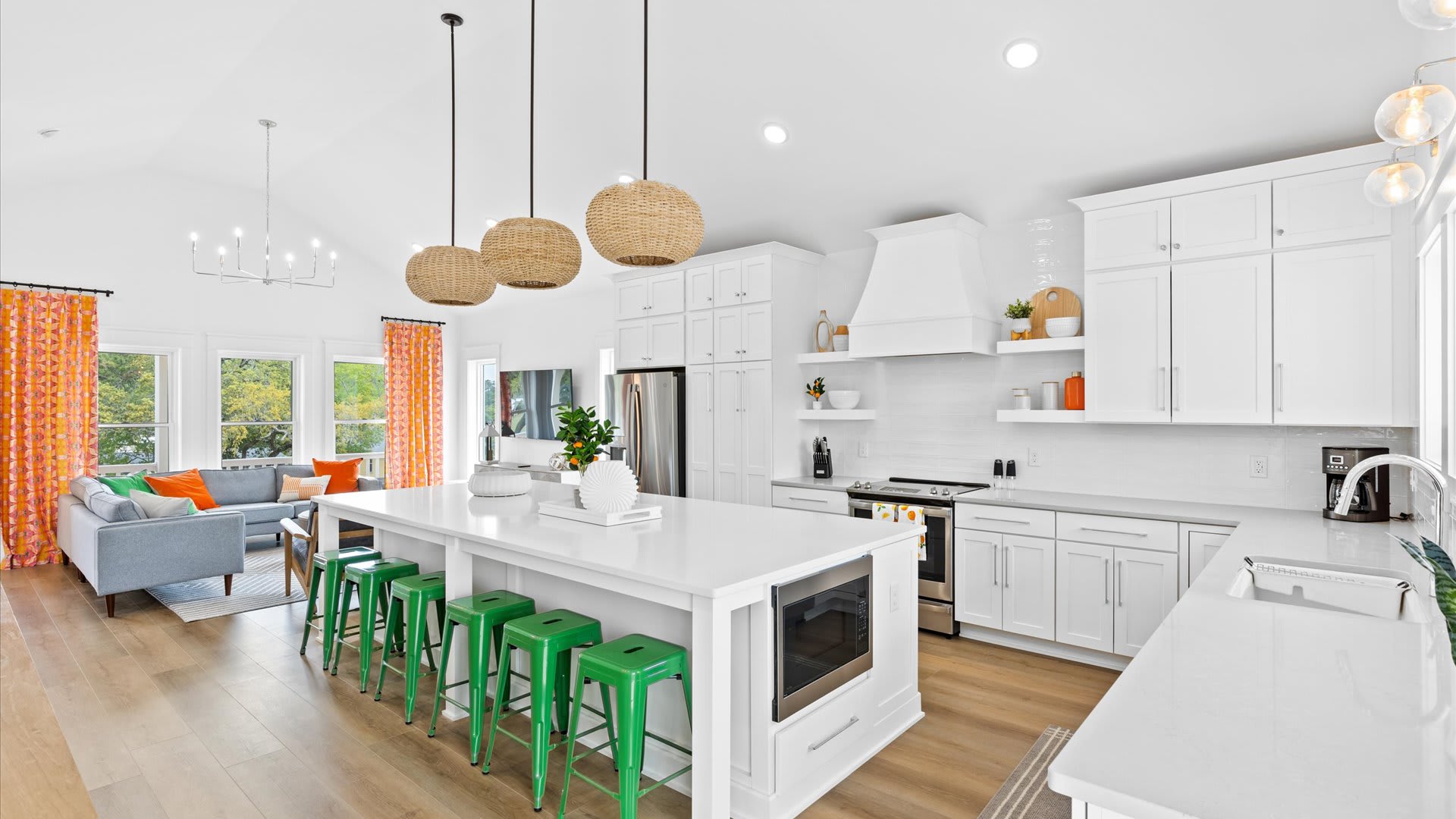 5BR Oak Island Retreat w/ Private Pool & Decks 3