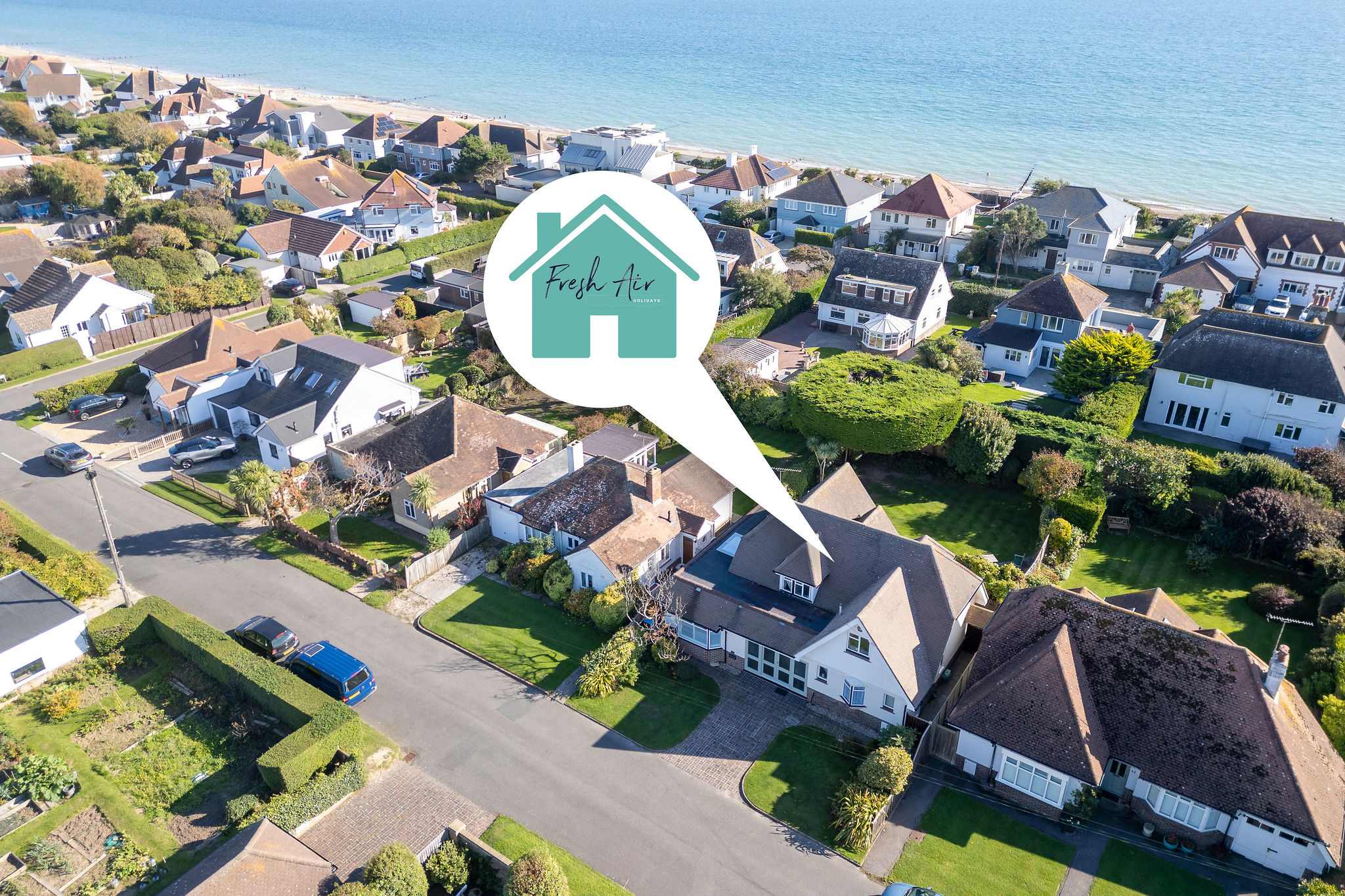 Perfectly located on the sought-after Felpham Beach Estate, just one road back (around 3 minutes walk) from Felpham beach.