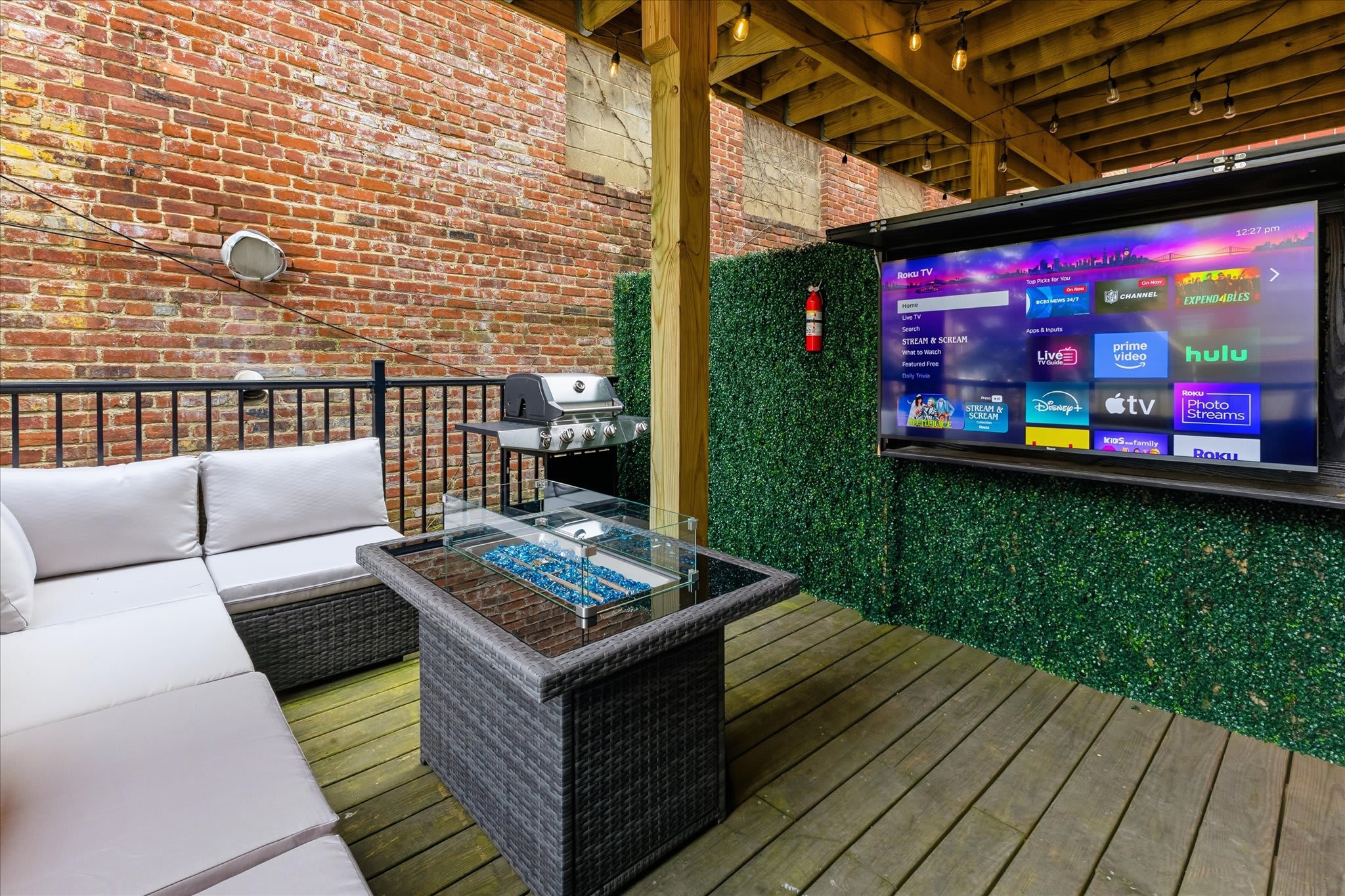 Mass Ave Retreat with Big Patio and Free Parking — Indianapolis, IN — vacation rental