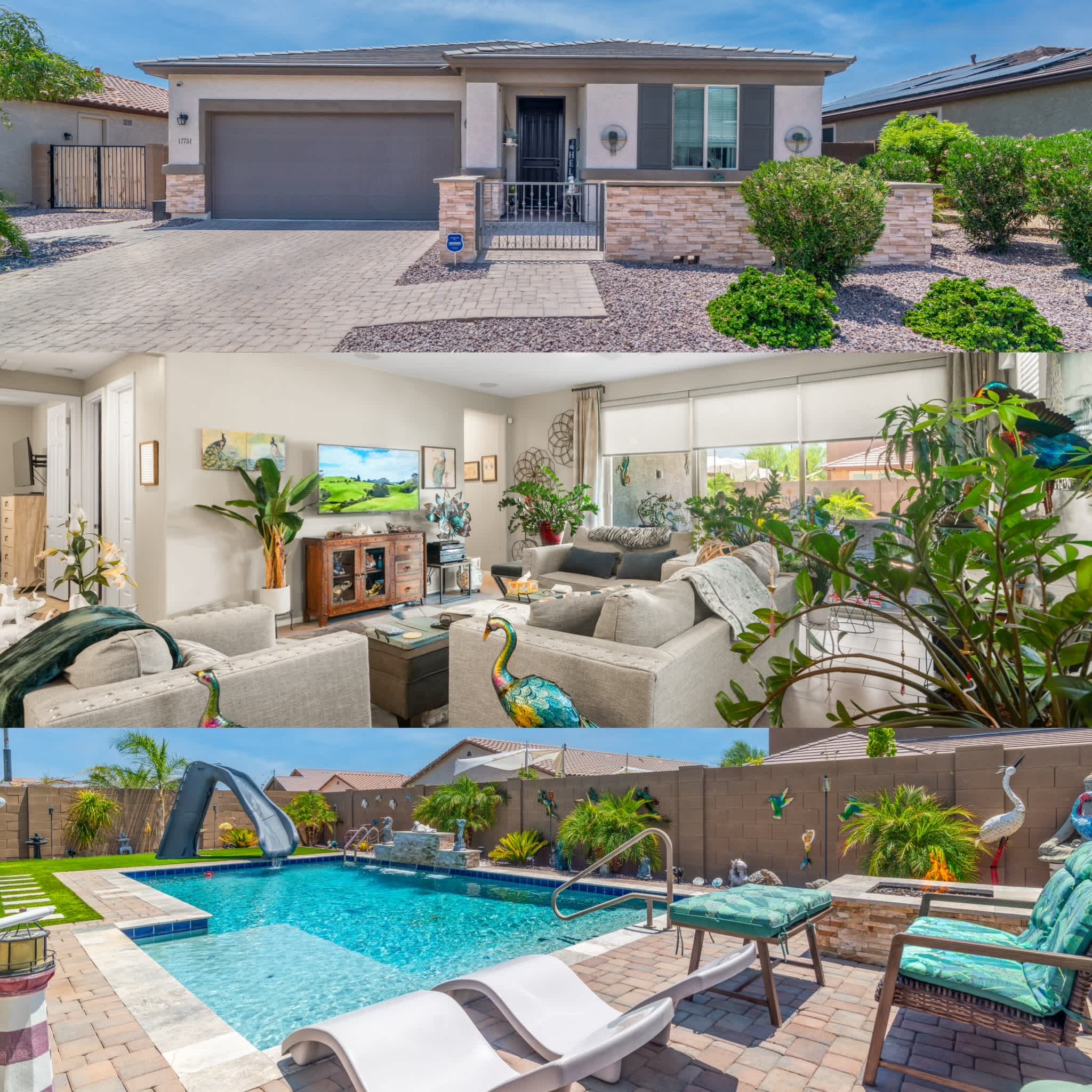 Goodyear Retreat, Pool, Slide, Firepit, BBQ