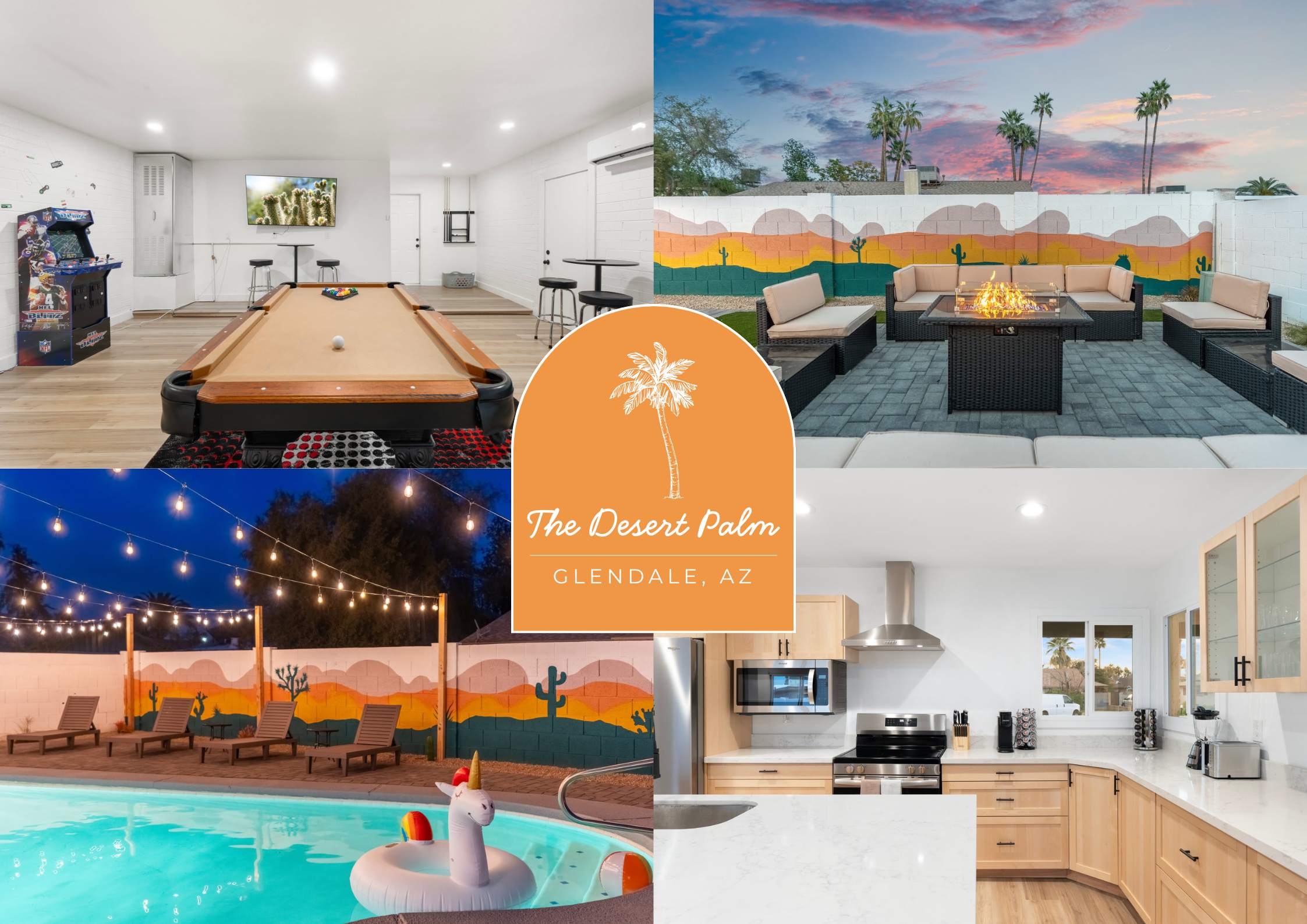 The Desert Palm: 6BR Paradise | Heated Pool — Glendale, AZ — vacation rental
