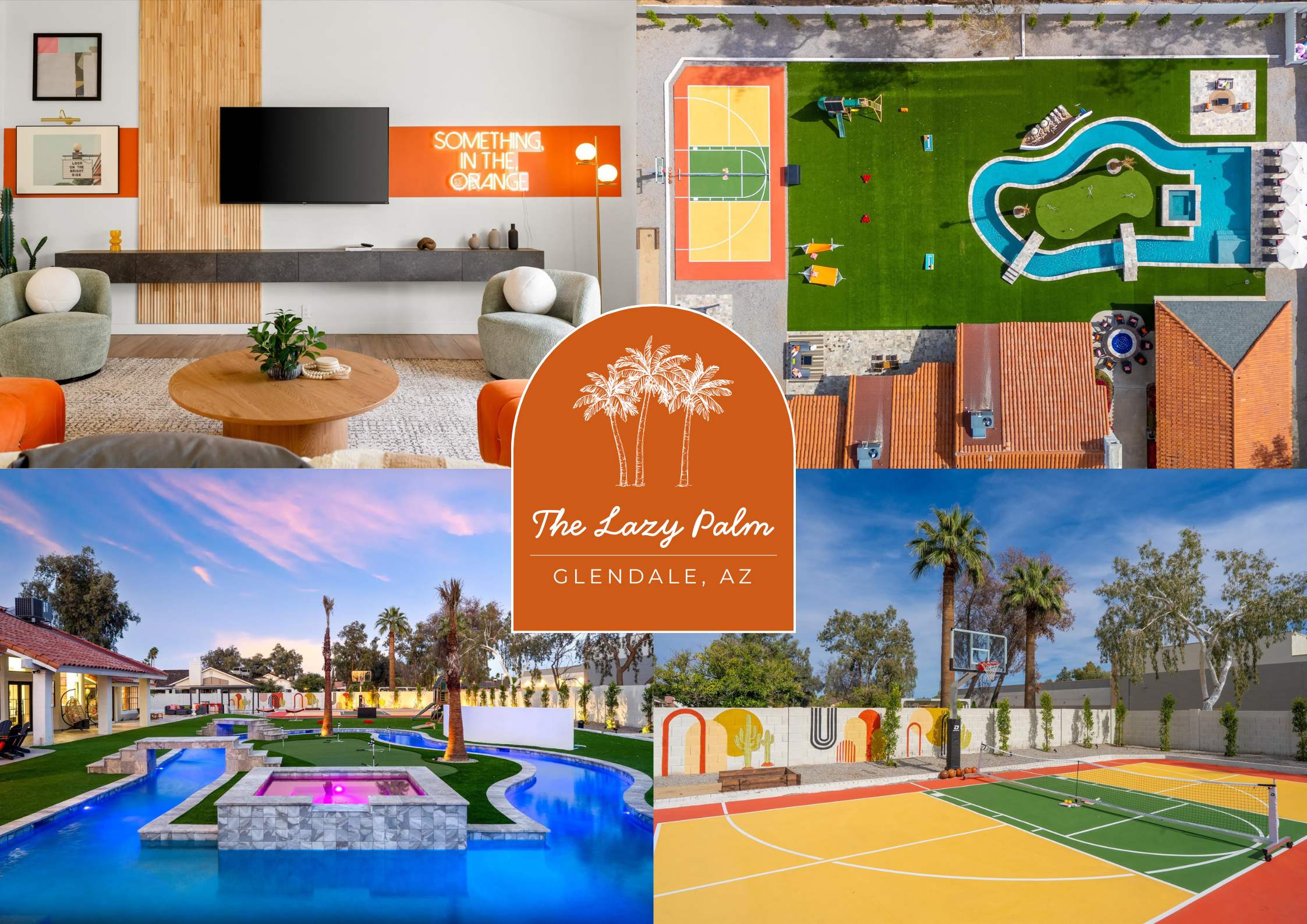 The Lazy Palm: Private Lazy River & Pickleball — Glendale, AZ — vacation rental