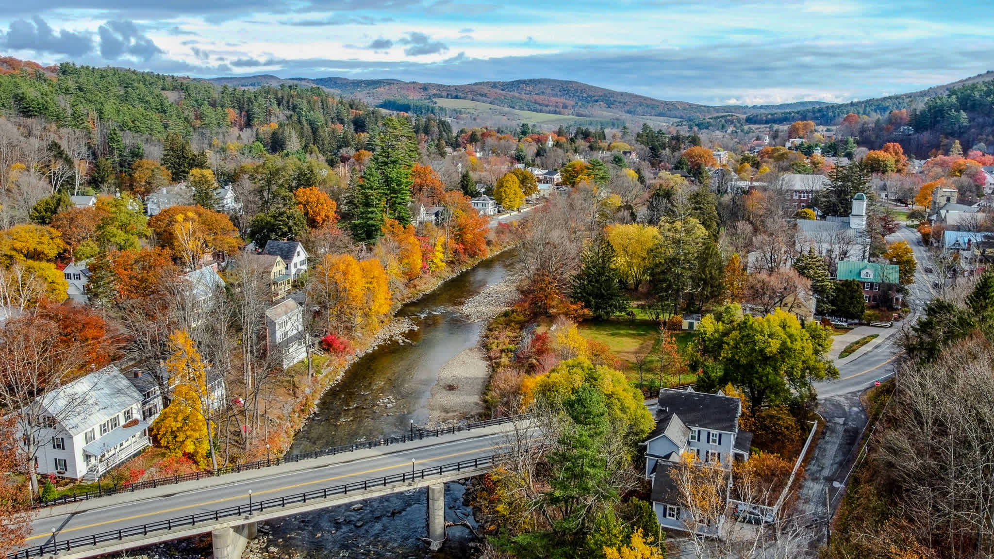 Ottaquechee River, Woodstock | Riverside Vista