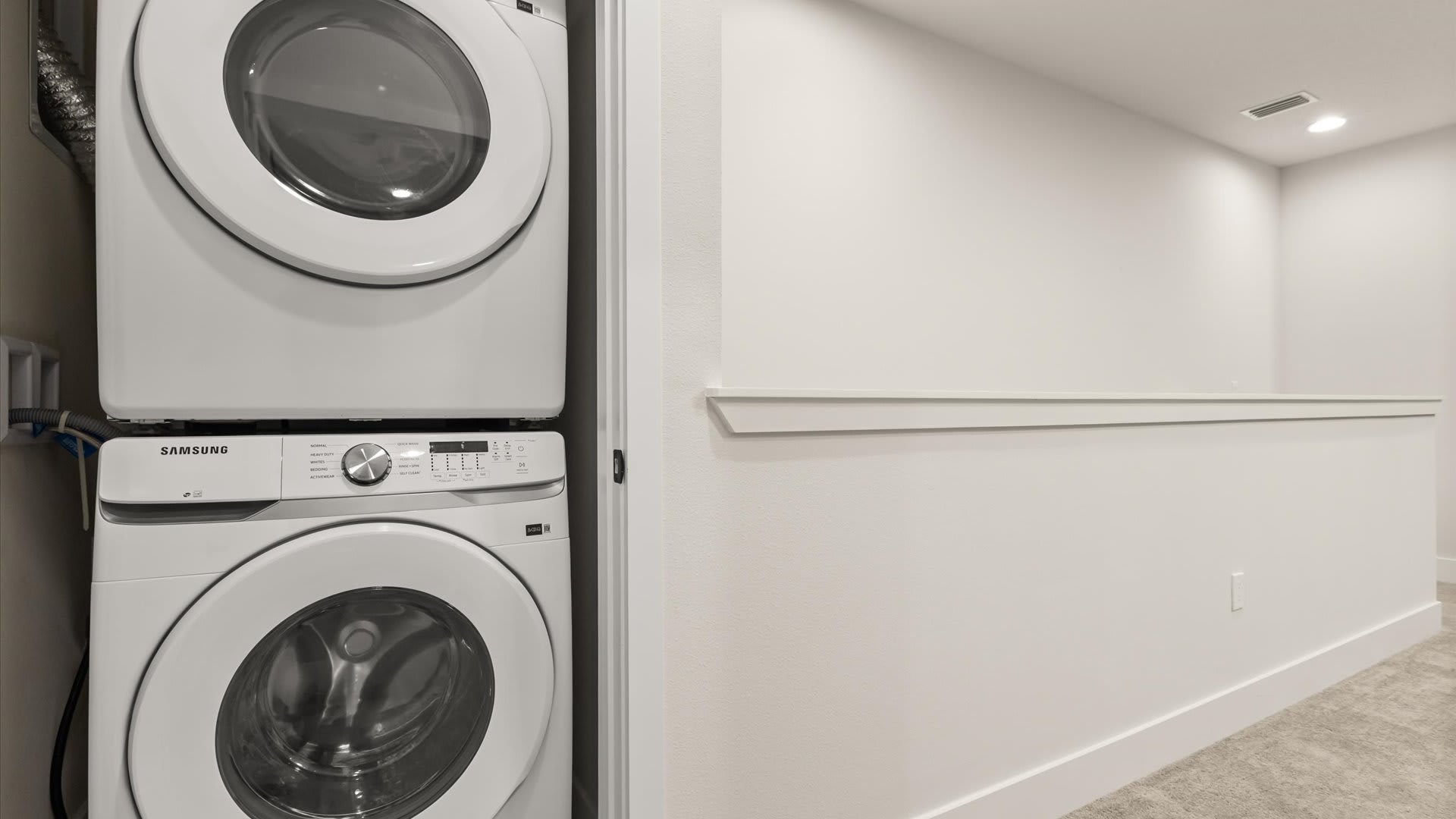 Laundry facilities (washer and dryer)