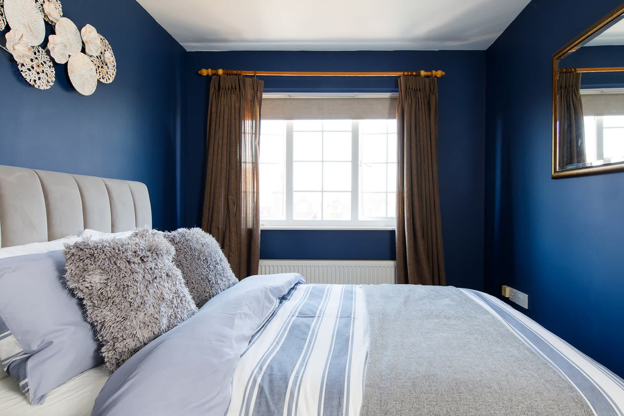 You'll find two beautifully decorated double bedrooms on the first floor.