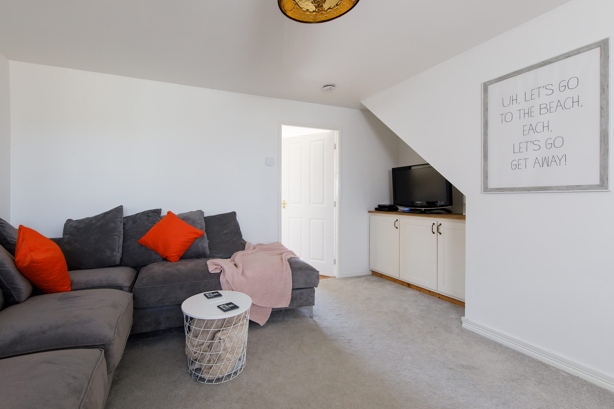 There is a Smart TV so you'll be spoilt for choice, with access to Netflix, Amazon and iPlayer.