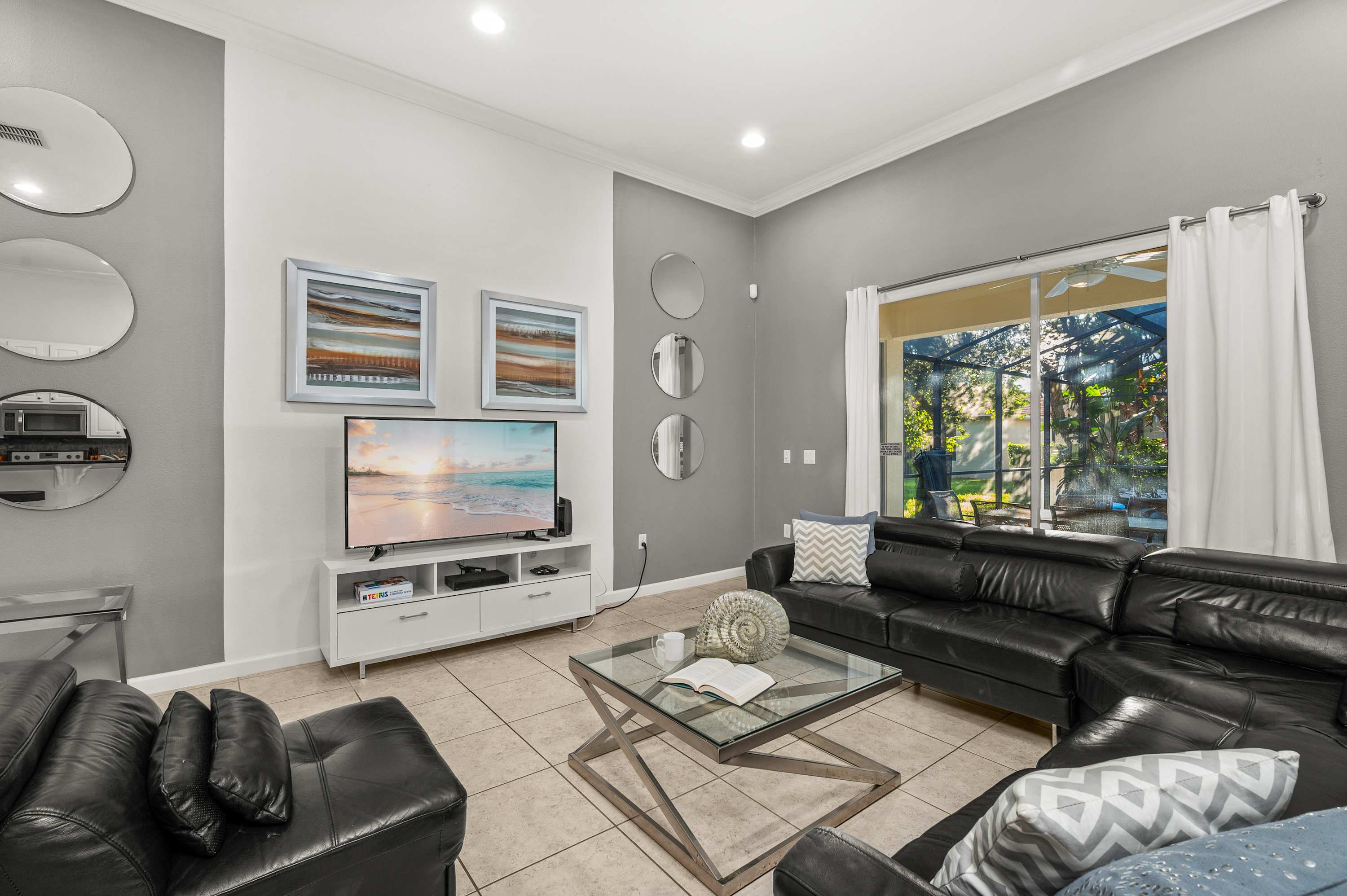 Spacious family home w/ heated pool and game room