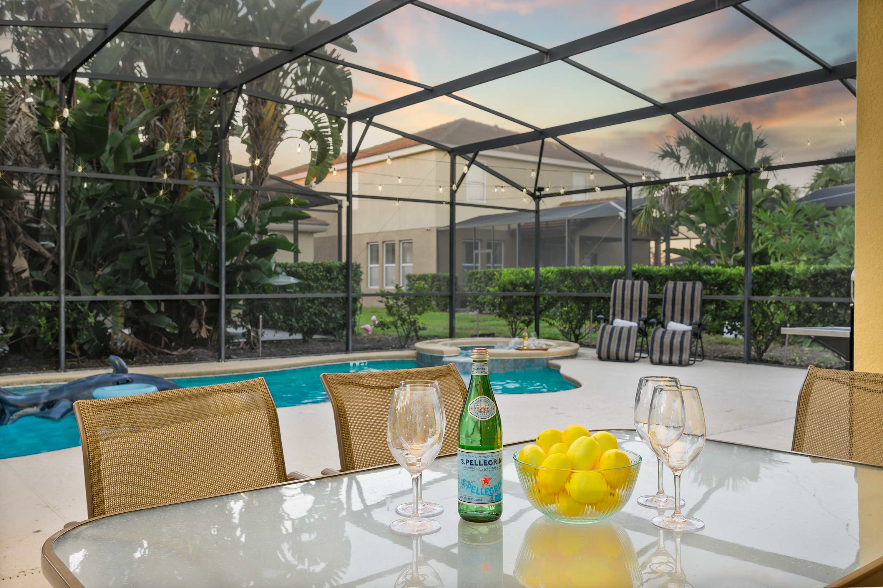 Spacious family home w/ heated pool and game room