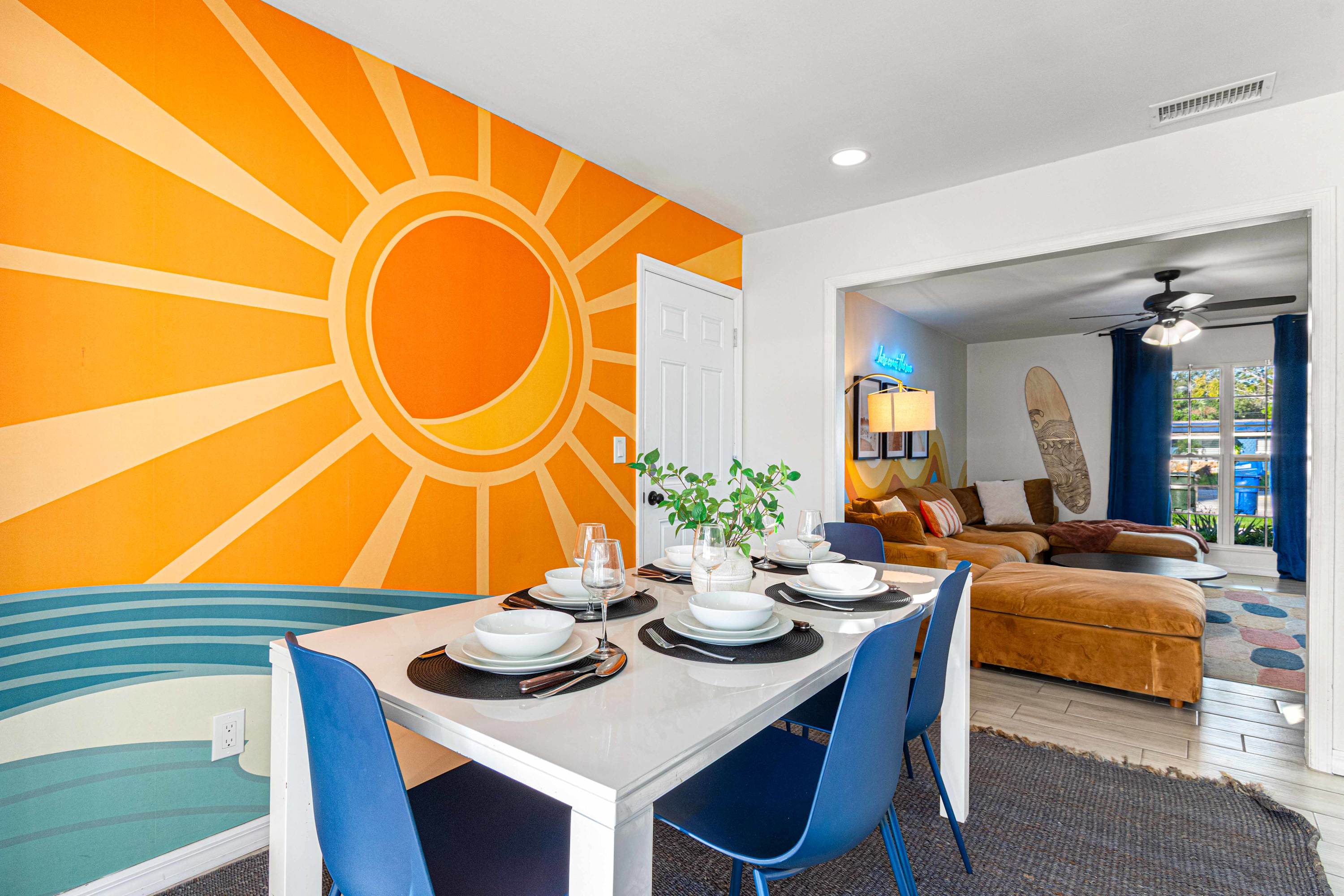 Tropical boho retreat w/private salt pool & games